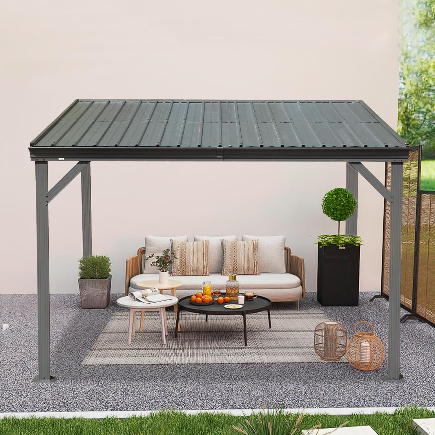 LUXEYARD DS-X-W1859S00122 Wood-Resin-Gazebos - View #7