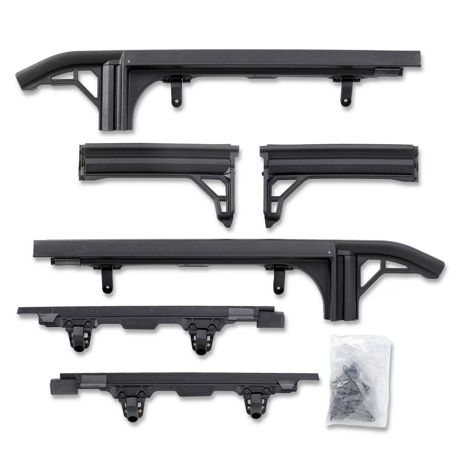 Bestop Door Molding Black Polypropylene For 18-26 Jeep Wrangler 55024-01
