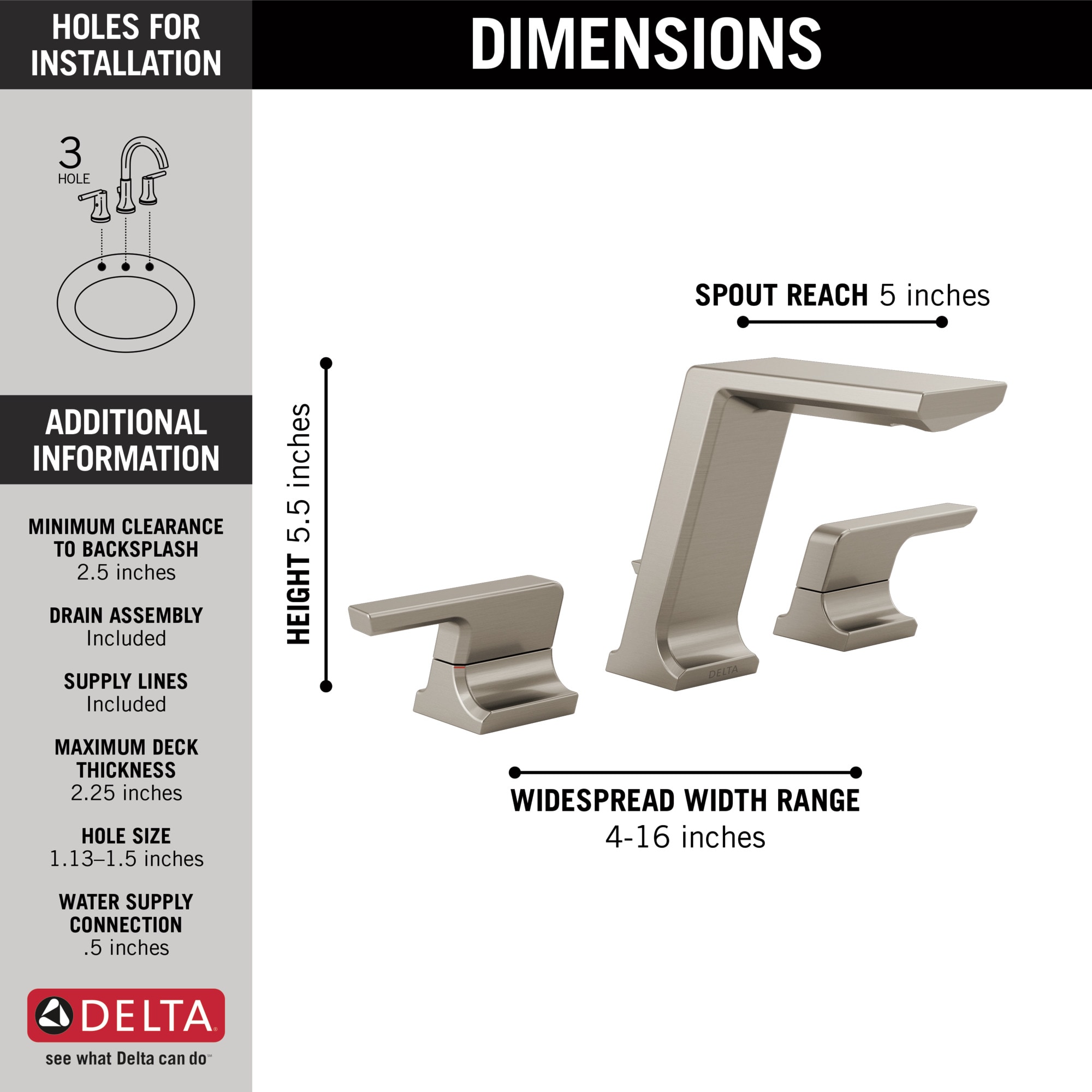 Delta 3599LF-SS-PR-MPU Lavatory-Faucets - View #3