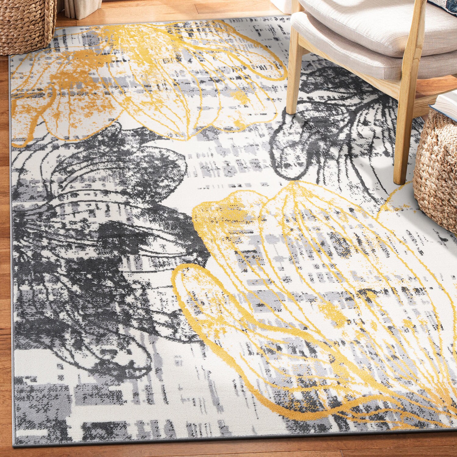 World Rug Gallery 2088YELLOW5X7 rugs - View #7