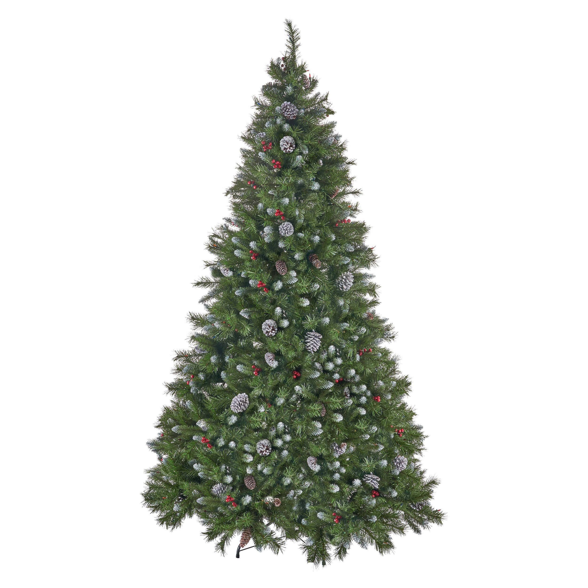 Best Selling Home Decor 7-ft Spruce Pre-lit Flocked Artificial