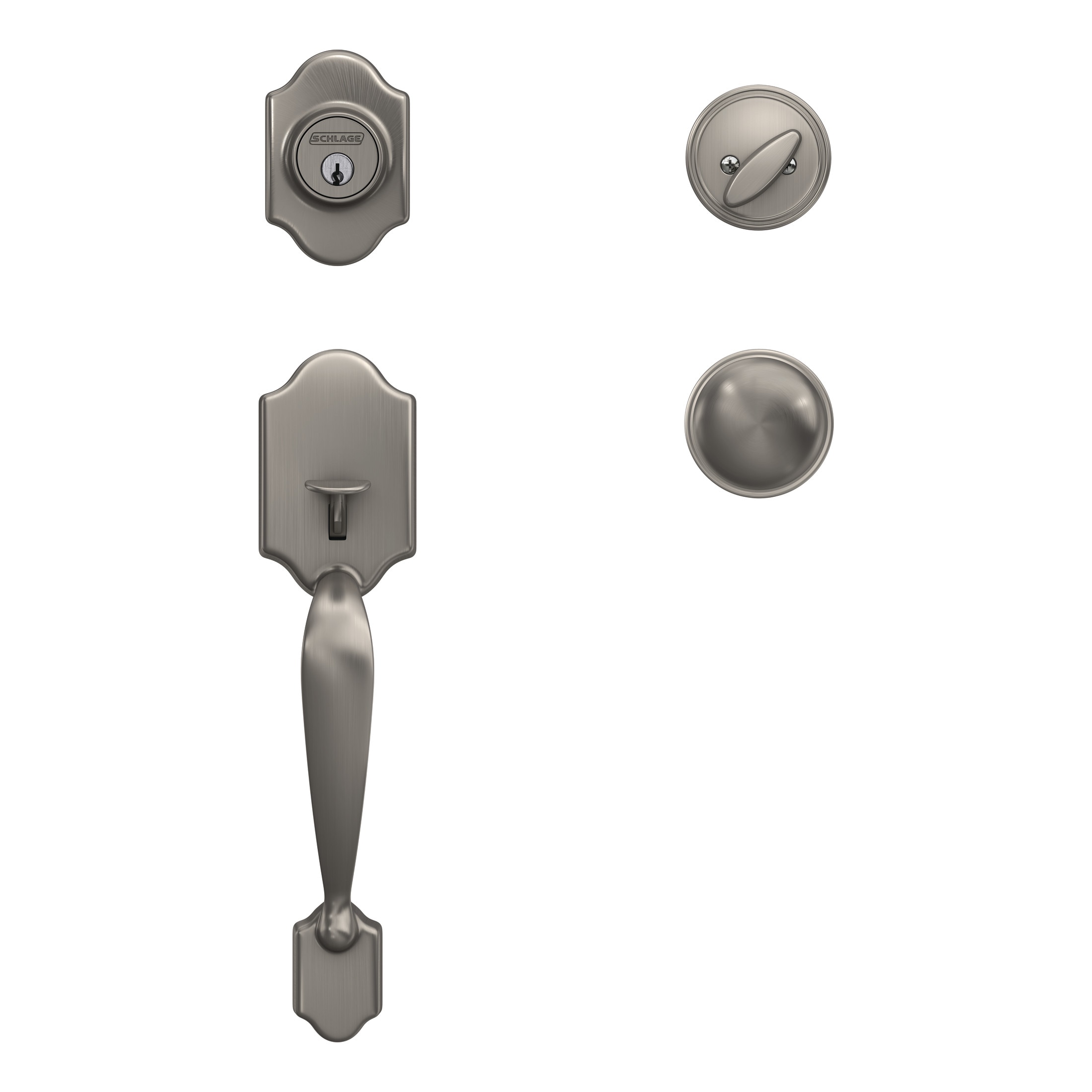 Home Front by Schlage UH60 G NBT 619 MRW handlesets - View #3