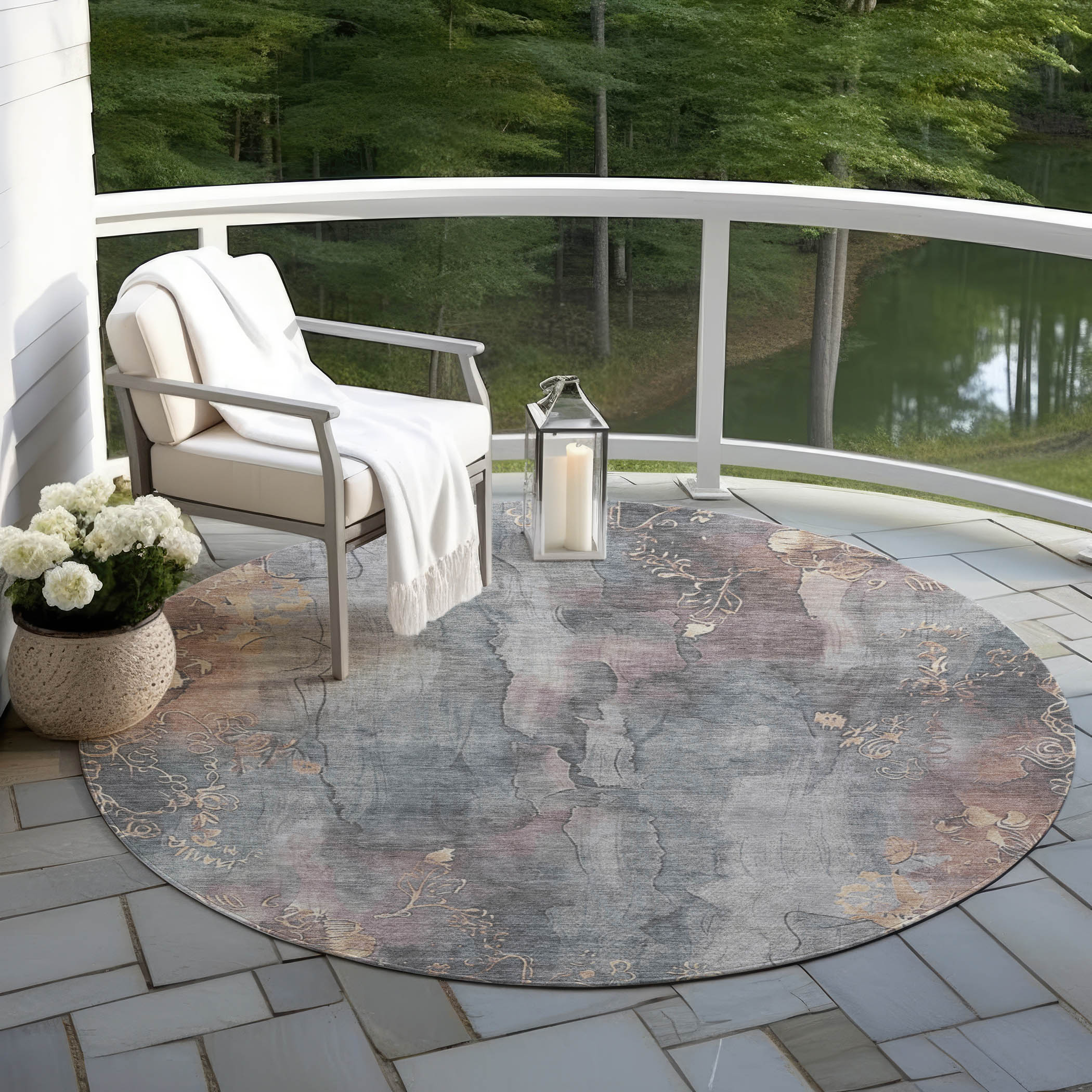 Addison Rugs ACN1869GY8RO rugs - View #6