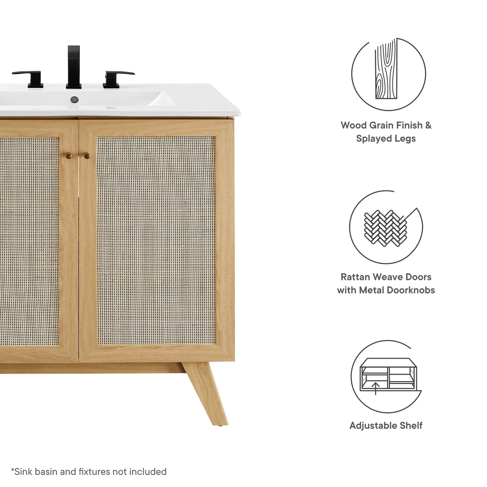 Modway EEI-6587-OAK vanities - View #2