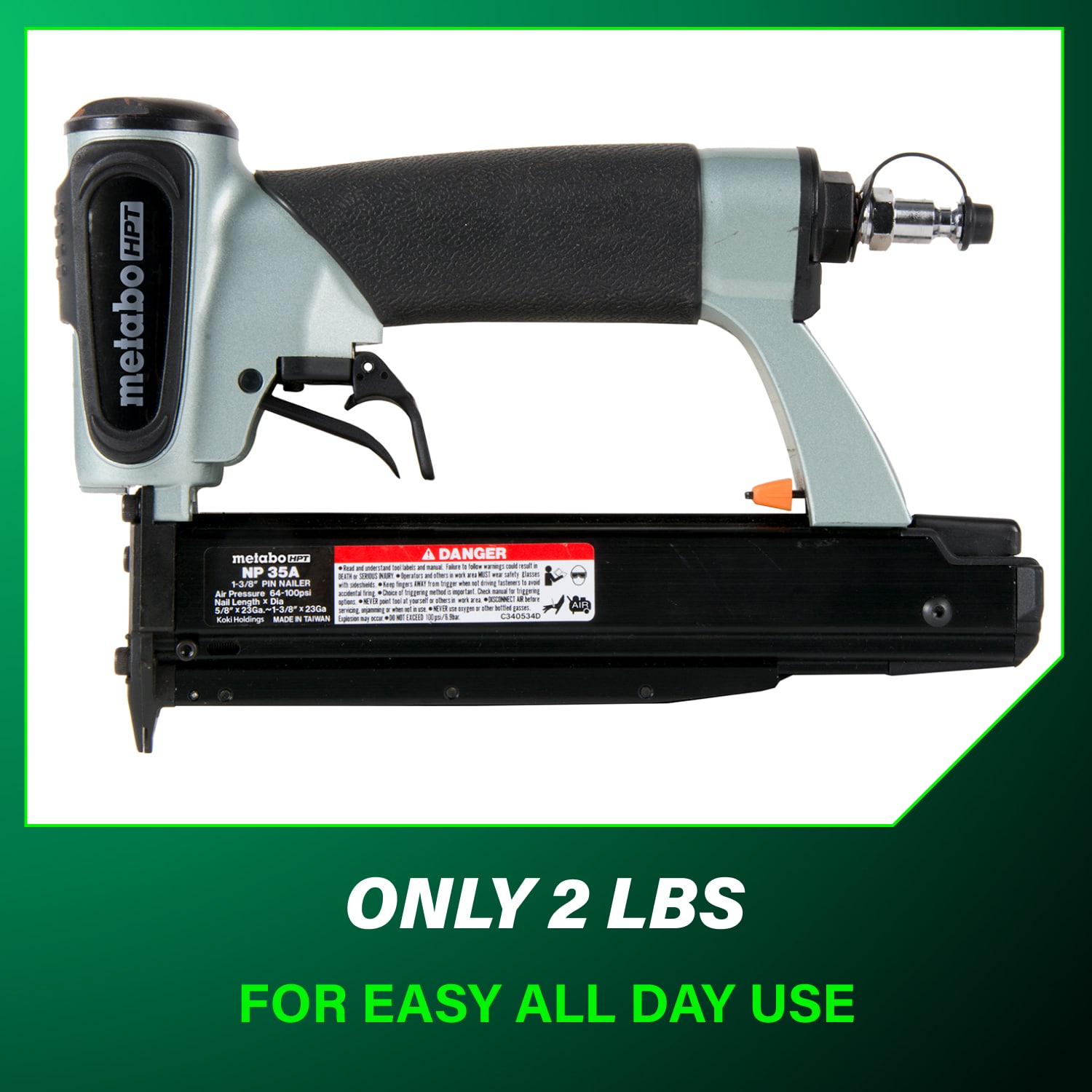 Metabo HPT NP35AM Pin-Nailers - View #8