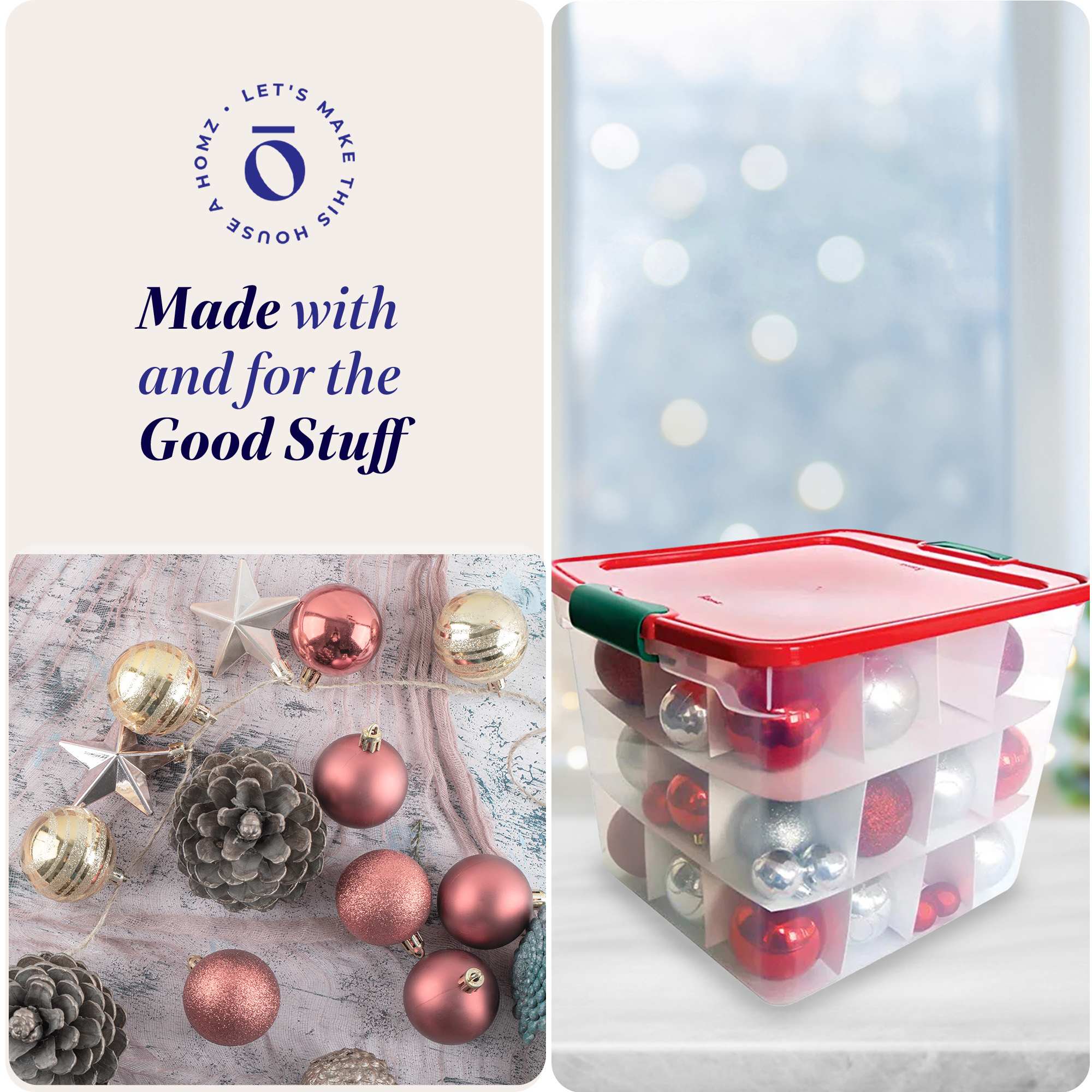 Homz Products 314626 Plastic-Storage-Totes - View #6