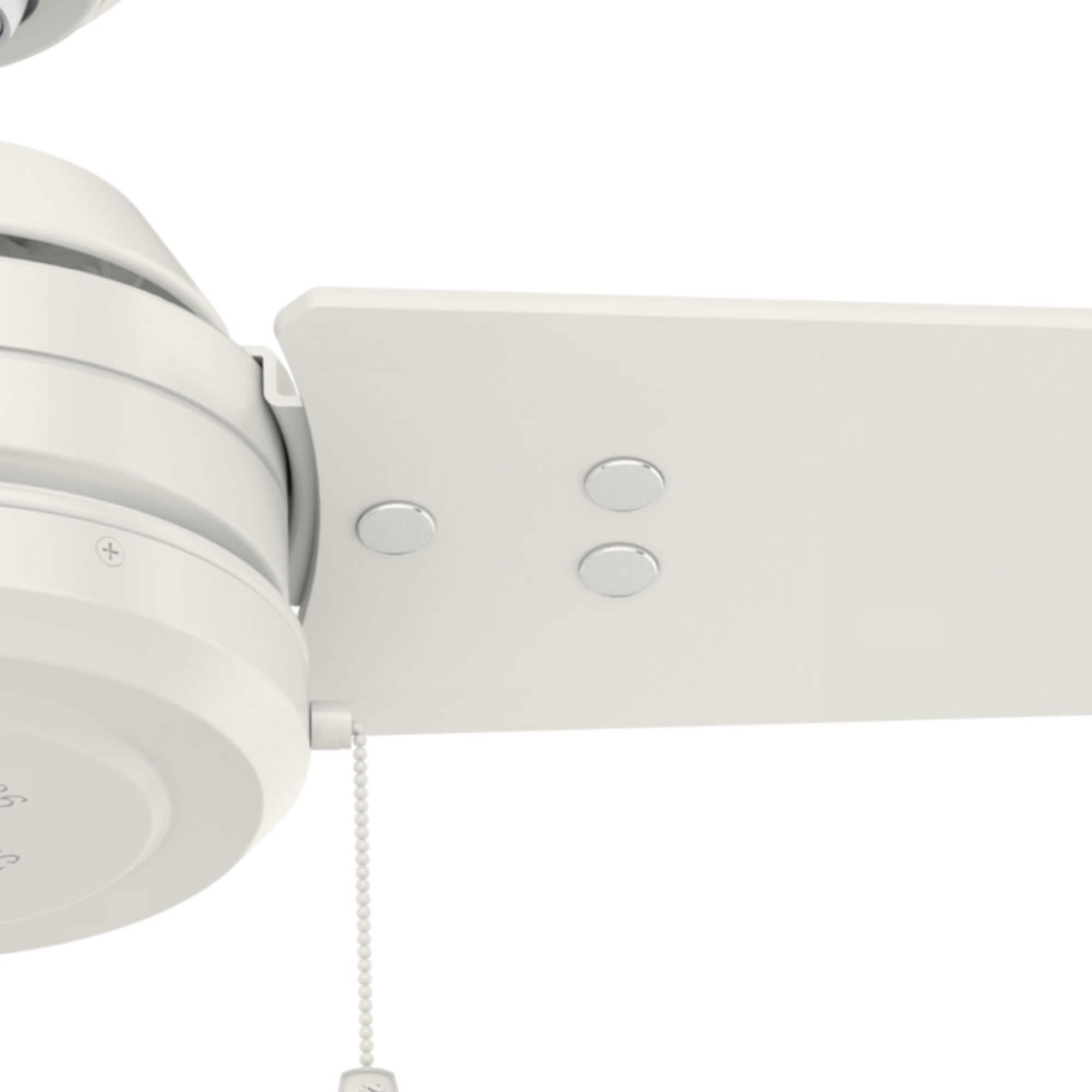52'' Fresh White Reversible Blade Outdoor Ceiling Fan