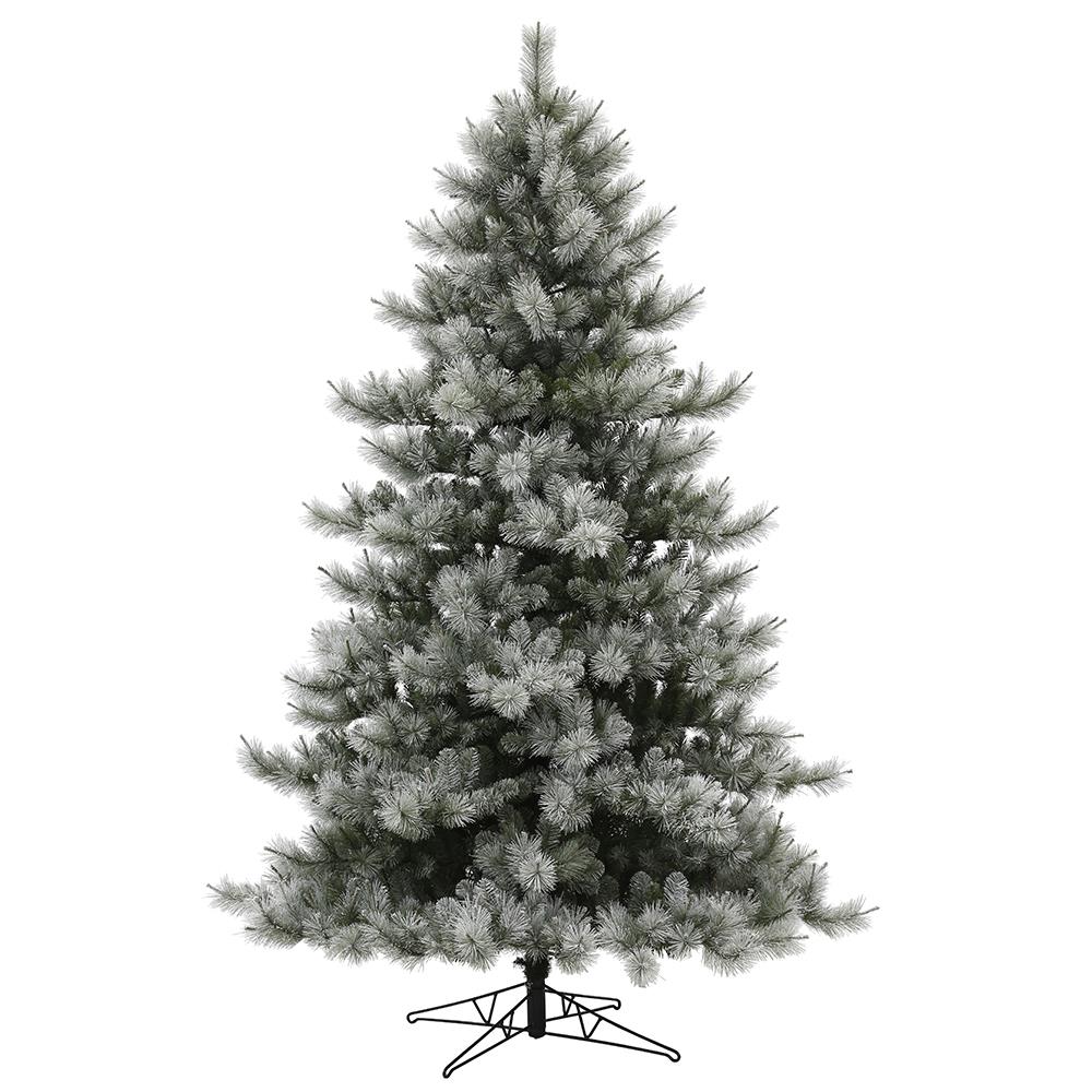 Vickerman G186865 6.5-Feet Flocked White Artificial Christmas Tree