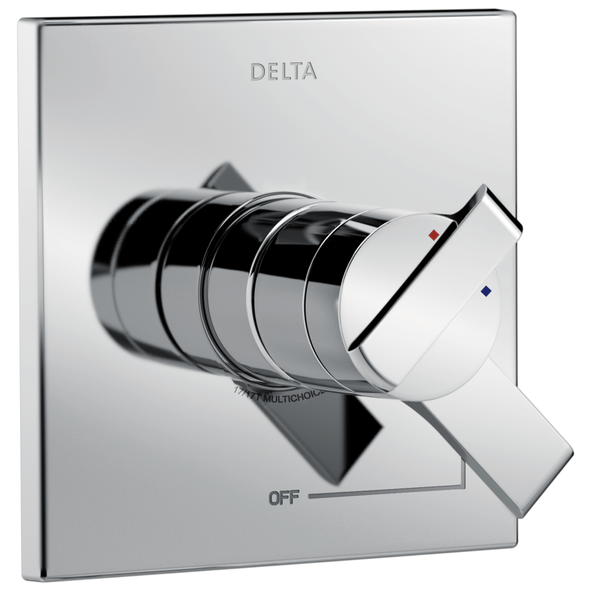 Delta T17067 Ara Chrome 3.25-Inches Universal Bathtub/Shower Trim ring 0.5-Inches -ID