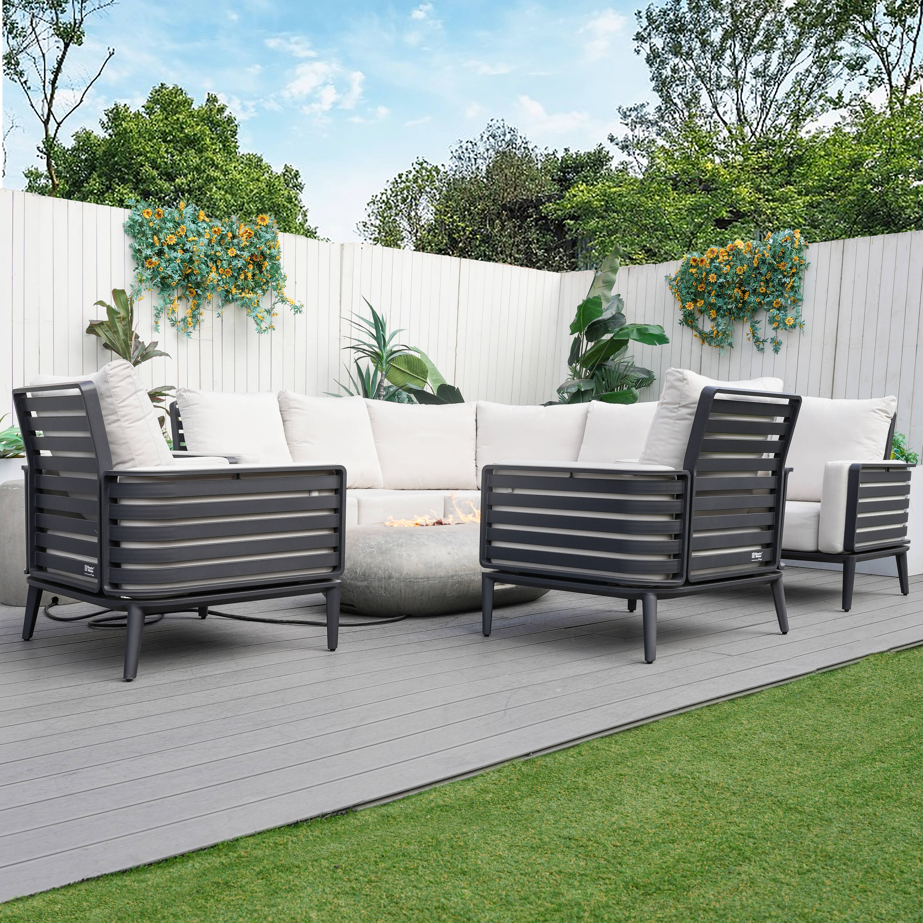 Direct Wicker DWG-2351&24912G Patio-Conversation-Sets - View #4