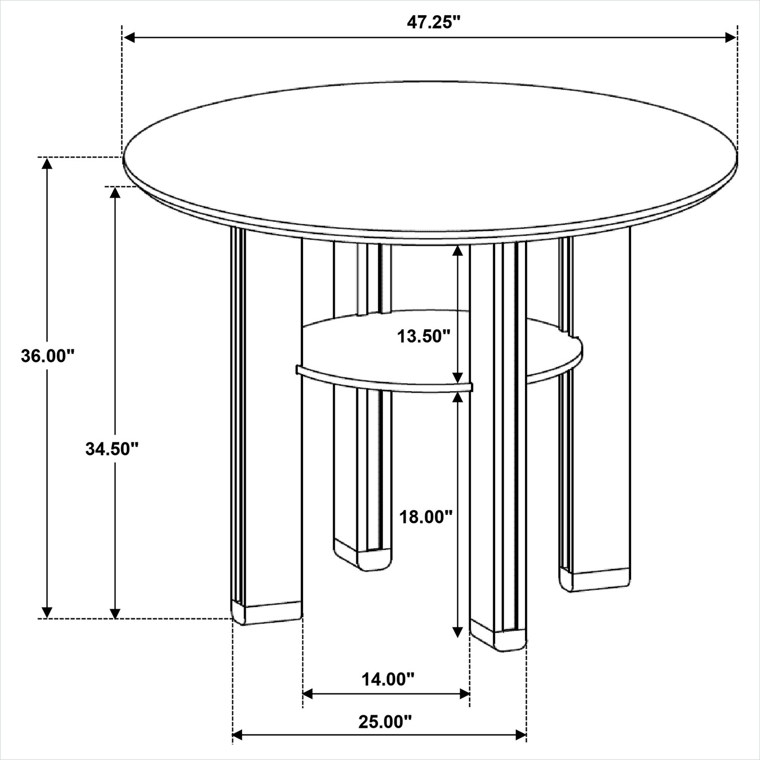 SunJet HBQF5AAKX6JC Dining-Sets - View #5