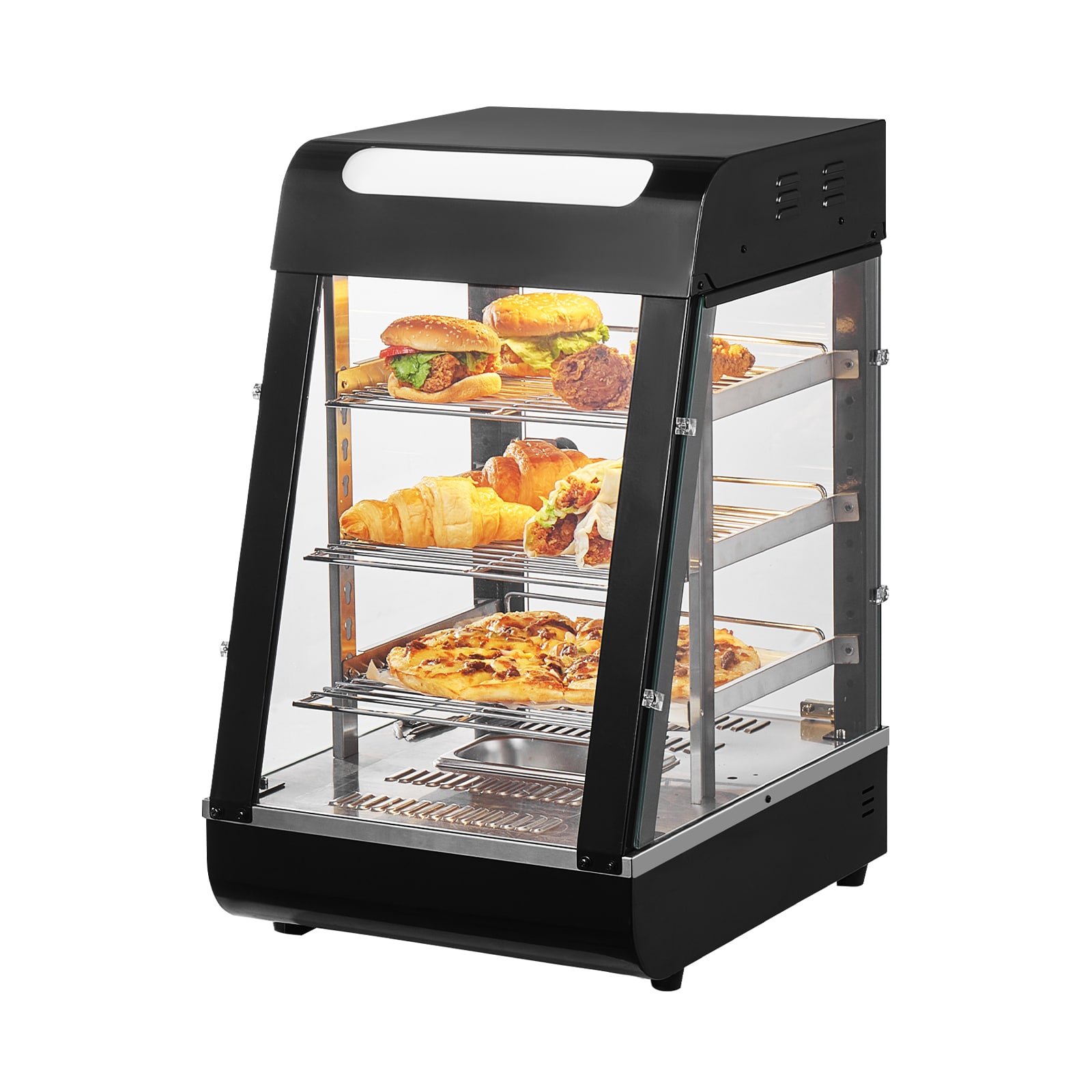 VEVOR SPBWJCYBXGGHB49RZV1 3 -Station 60.2-Quart Commercial/Residential Electric Food warmer