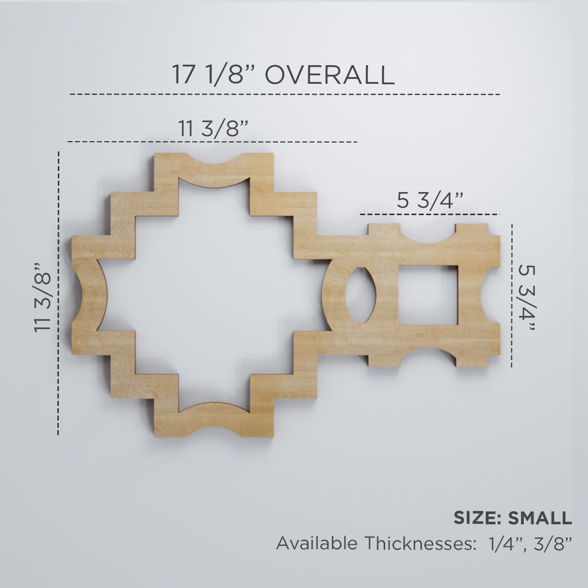 Ekena Millwork WALW12X12X0375CRVBI Wall-Panels - View #3