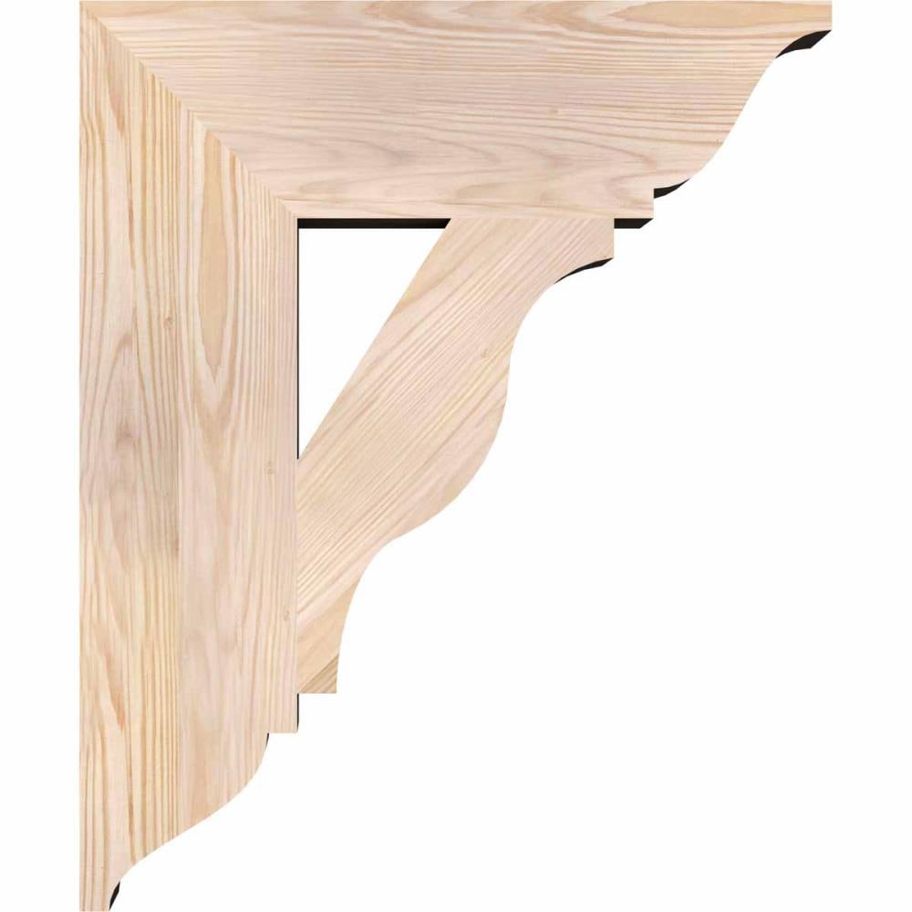 Ekena Millwork BKT06X20X24FST01SDF Exterior-Brackets-Braces - View #3