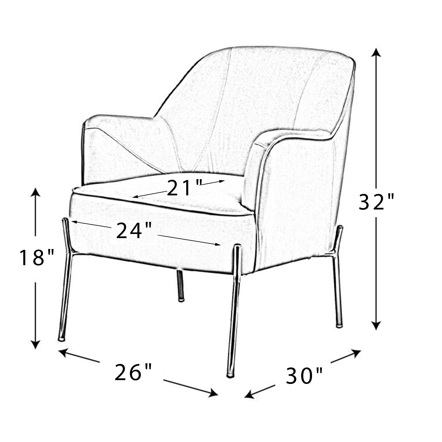 14 Karat Home CHM6154A-FUSHIA chairs - View #8
