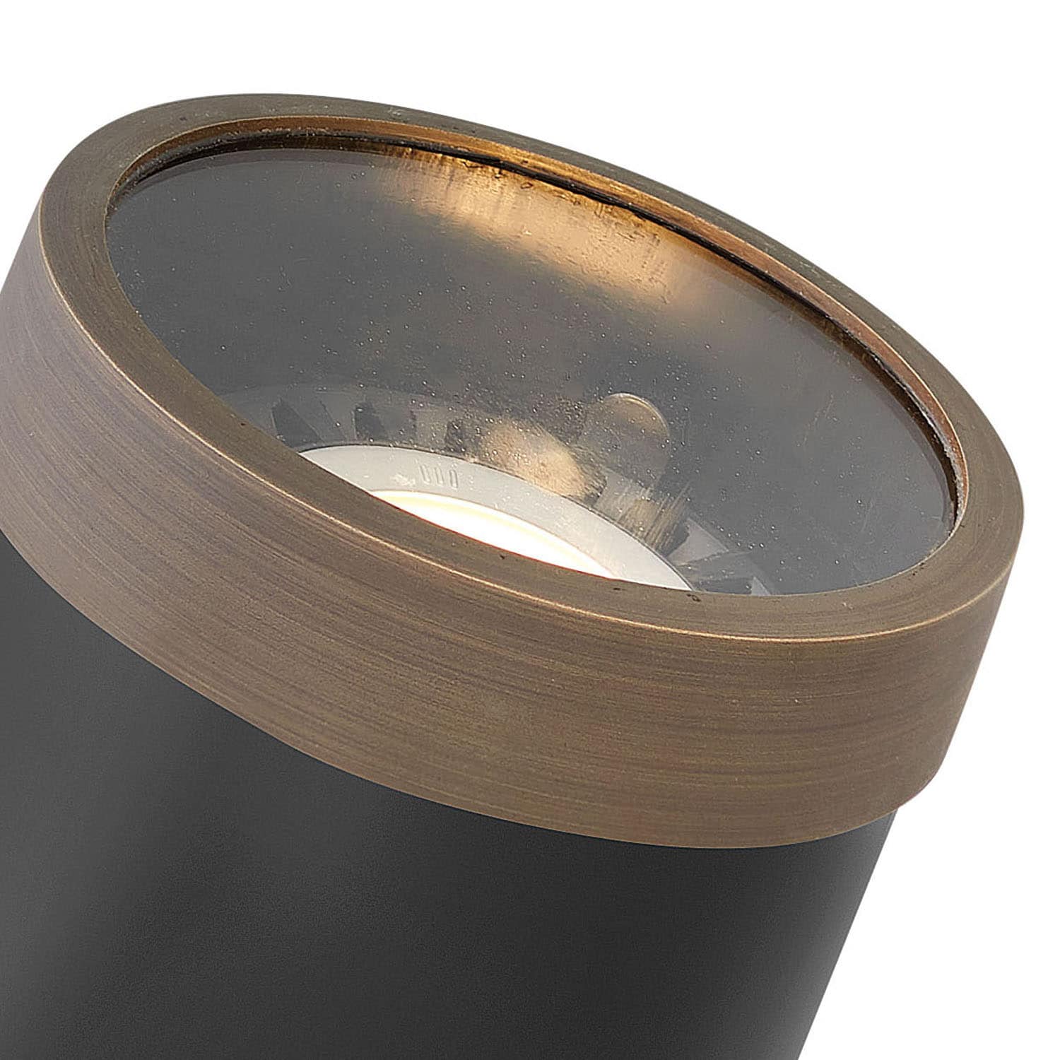 Matte Bronze PVC Outdoor Low Voltage Well Light
