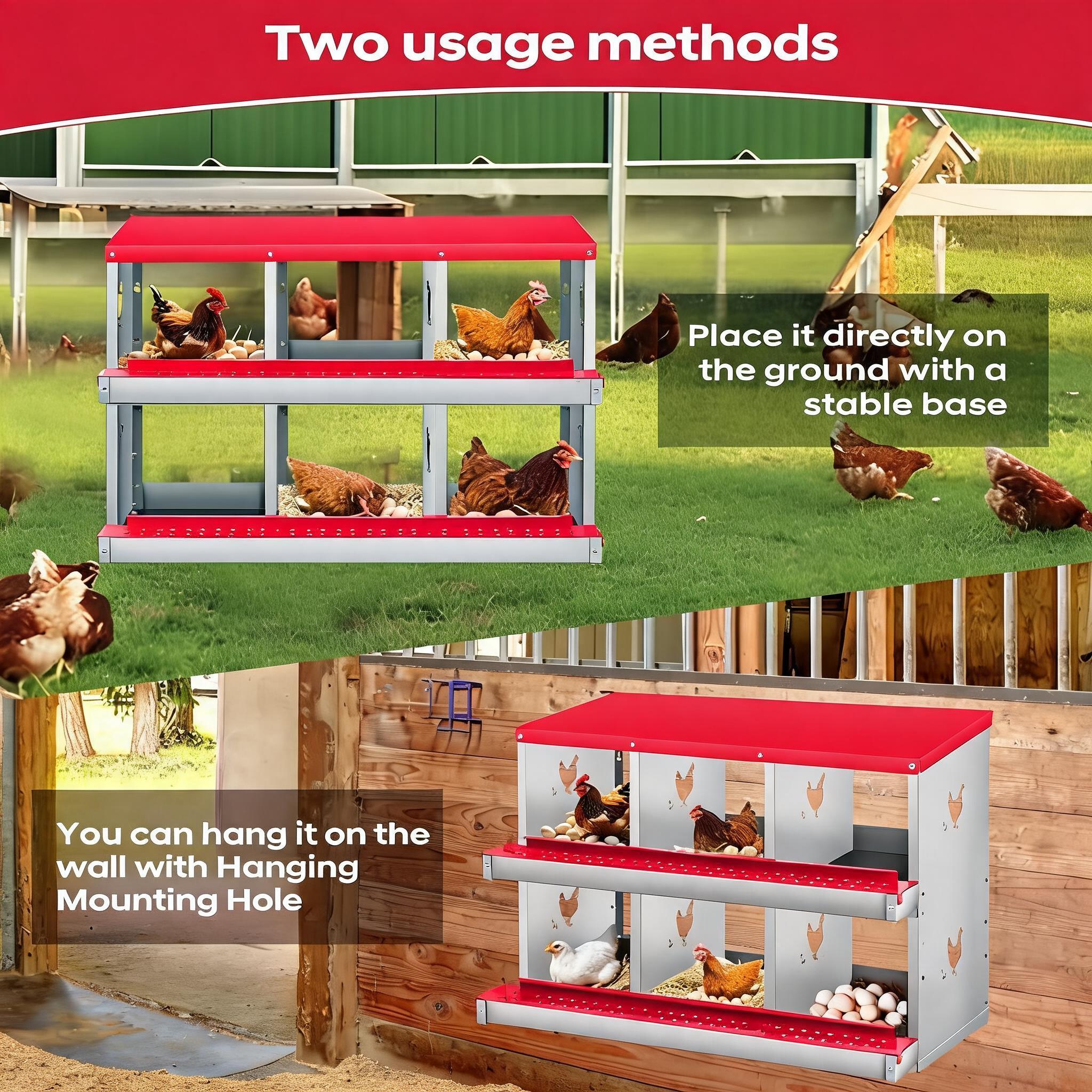 Garvee WRKMQIQ9 Chicken-Coops-Rabbit-Hutches - View #4