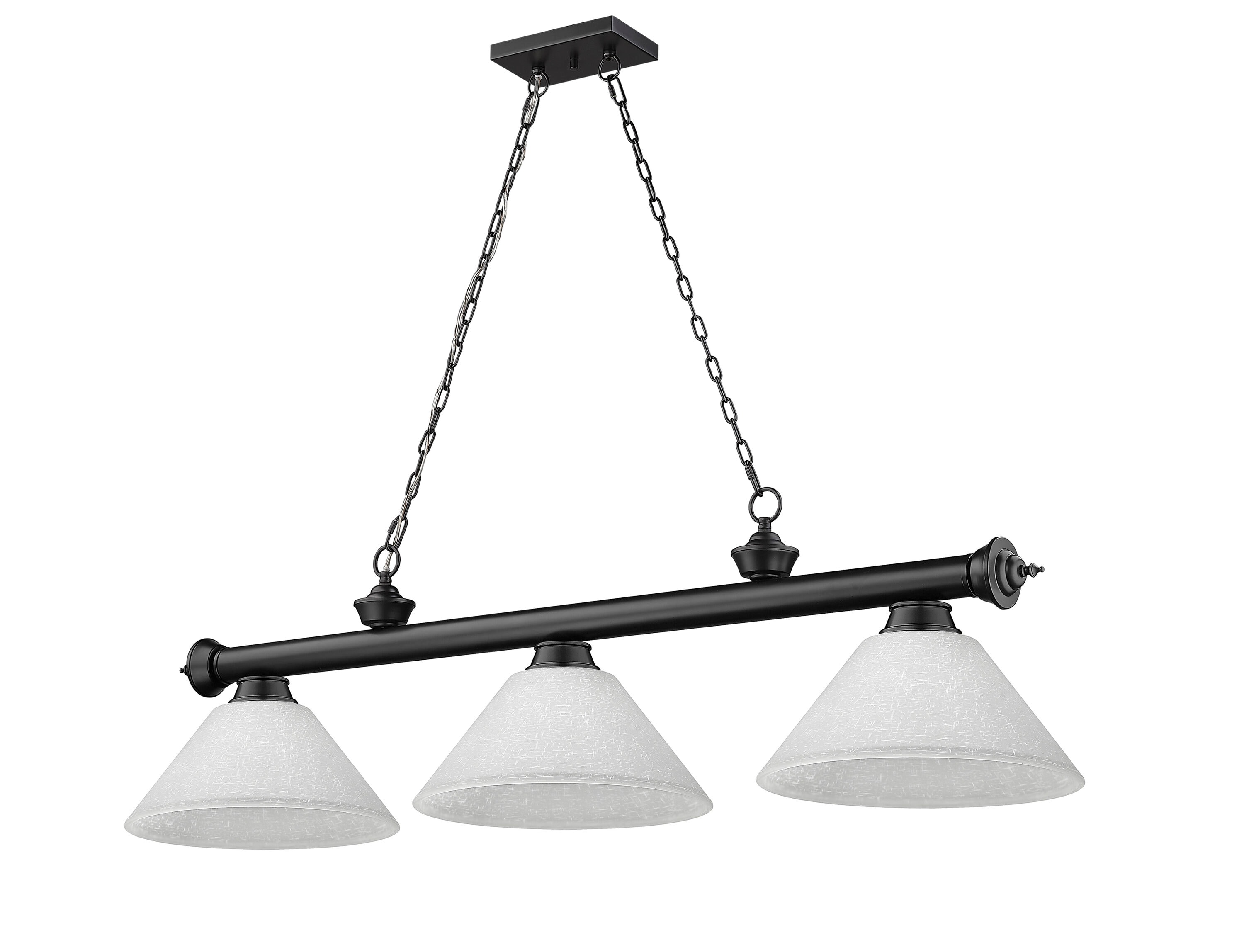 Z-Lite 2306-3MB-AWL14 Pool-Table-Lighting - View #5
