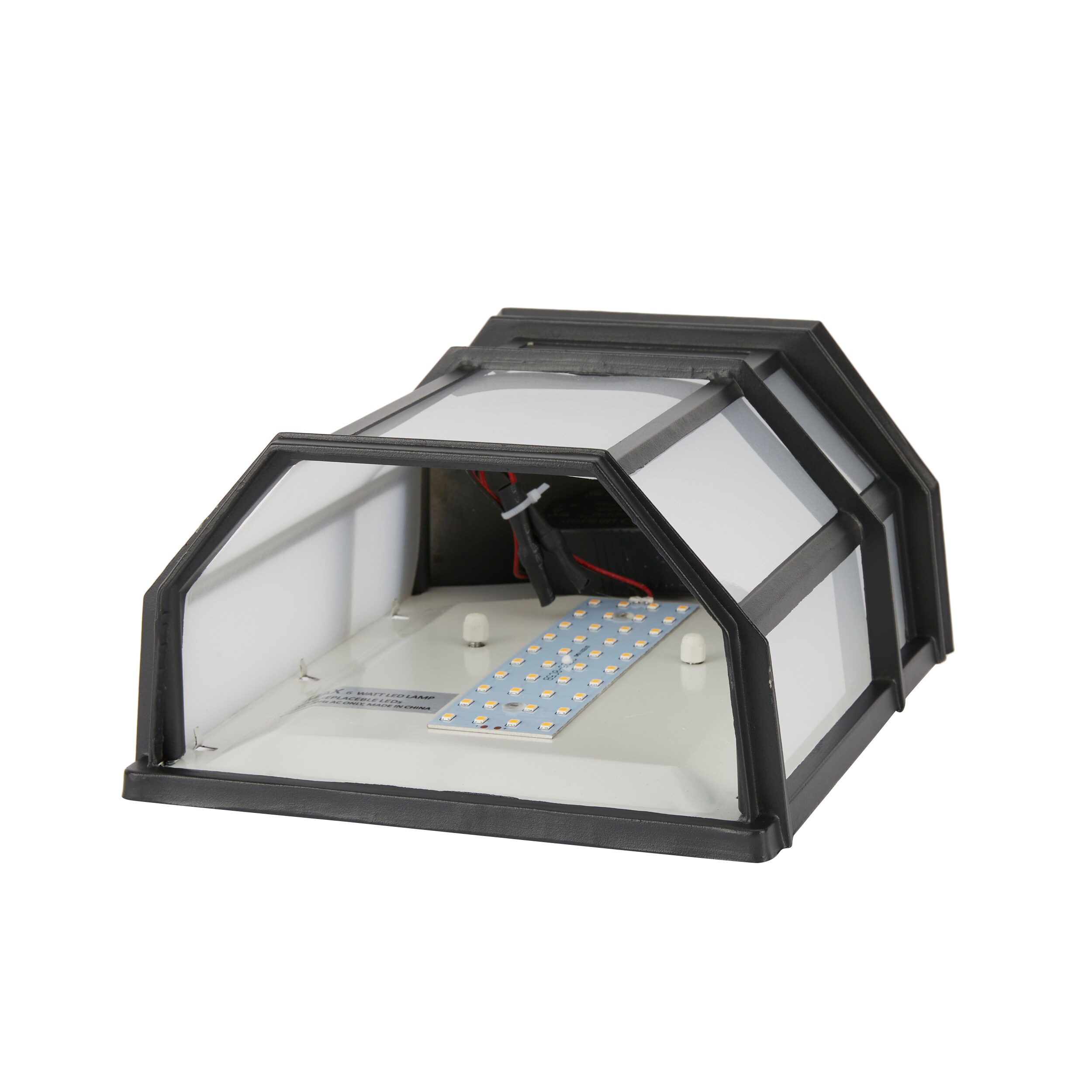 Lucid Lighting LED-4484 BK Outdoor-Wall-Lighting - View #3