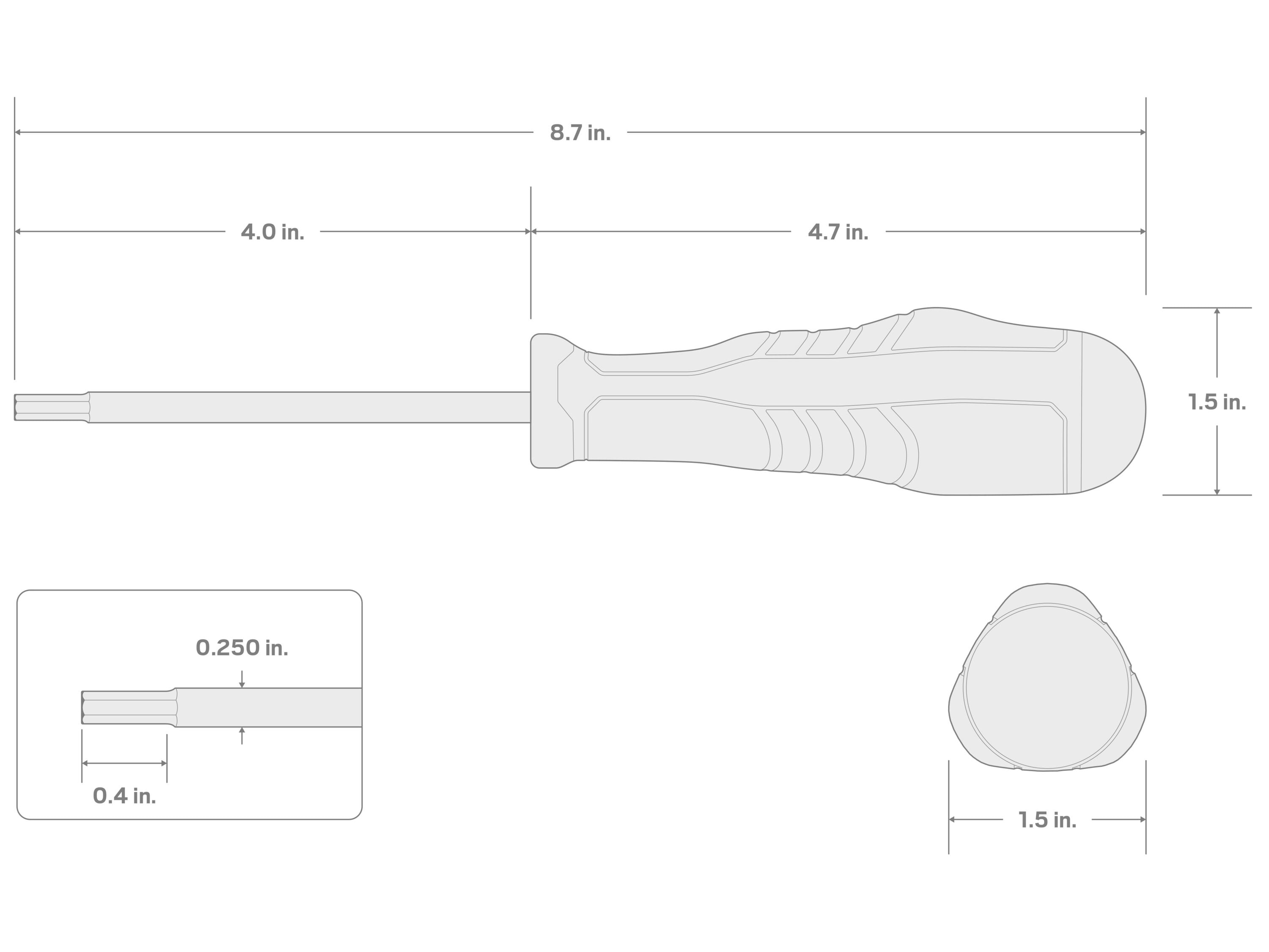 TEKTON DHX11219 Screwdrivers-Individual - View #10