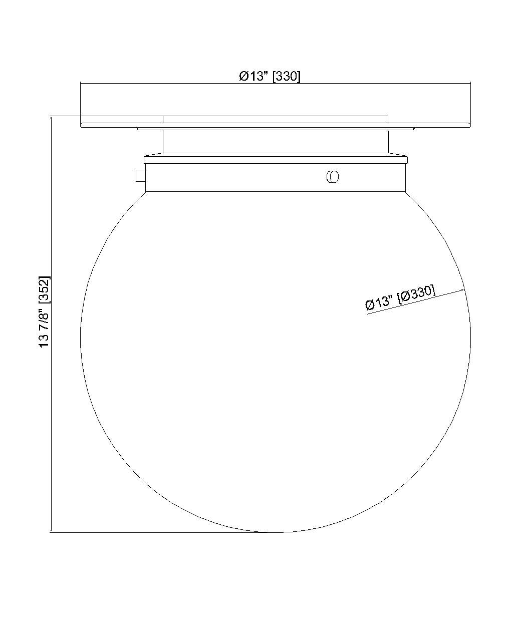 Z-Lite 7505F13-HBR flushmounts - View #8