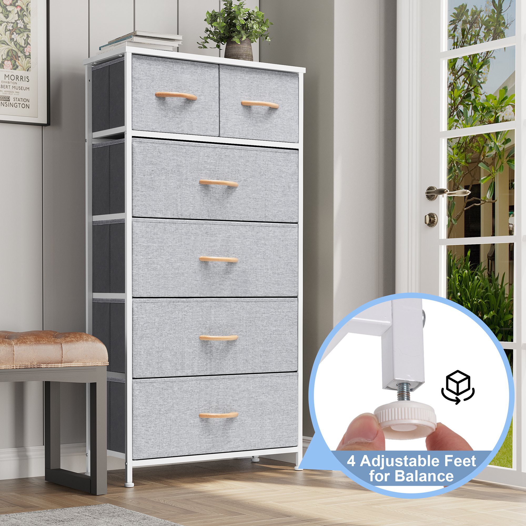 CloudFly CL-HD019LGY dressers - View #7