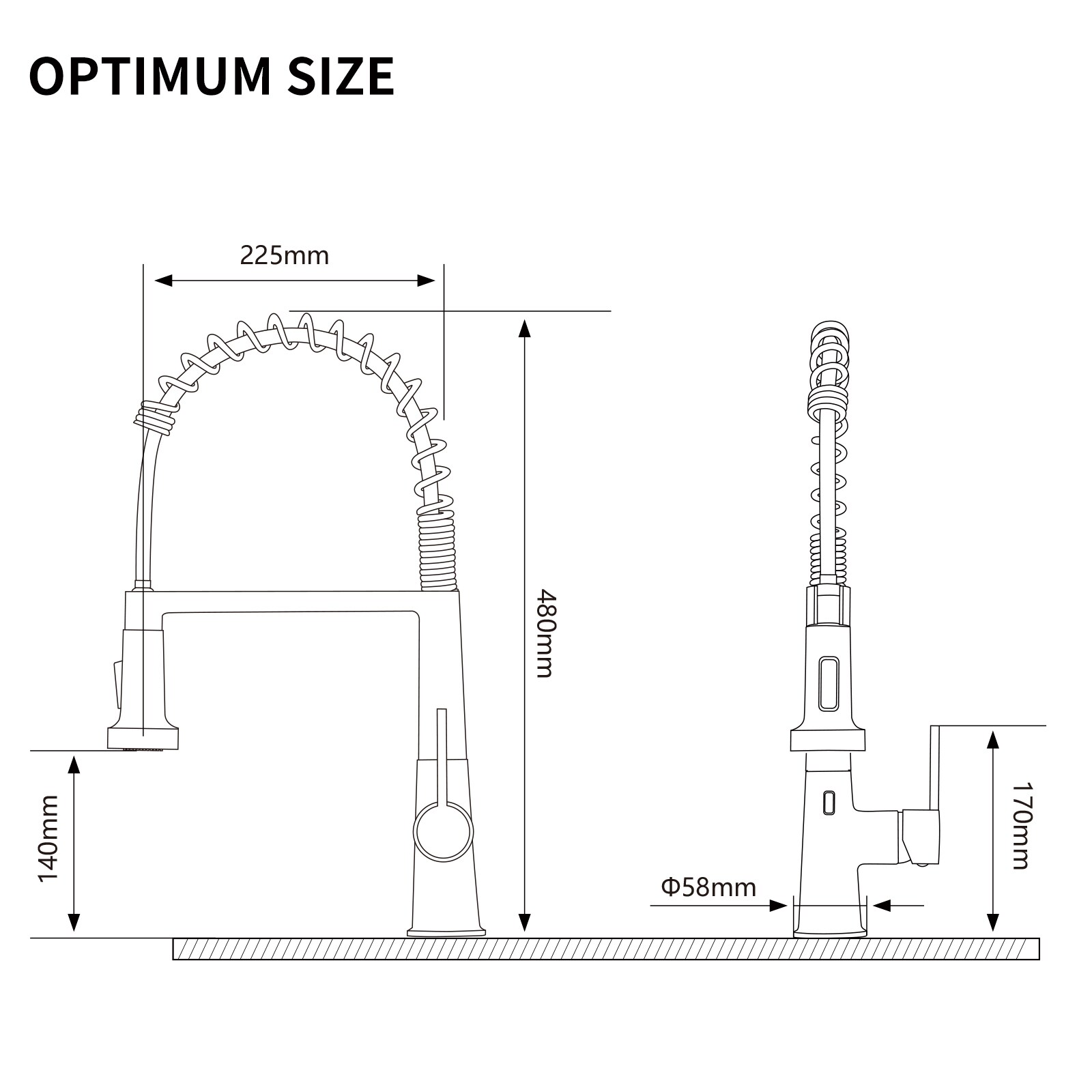 Fapully FA-B-1011B-IS Kitchen-Faucets - View #7