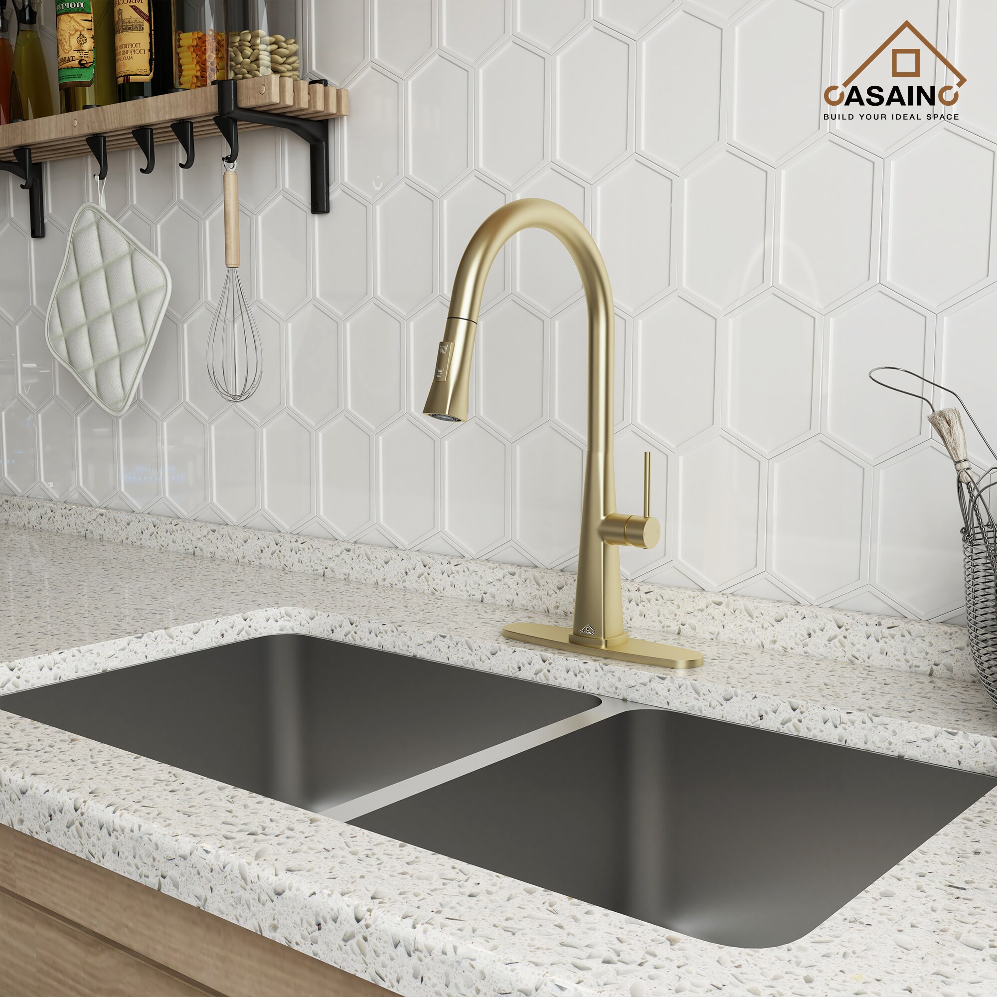 CASAINC RB0773-WE Kitchen-Faucets - View #10