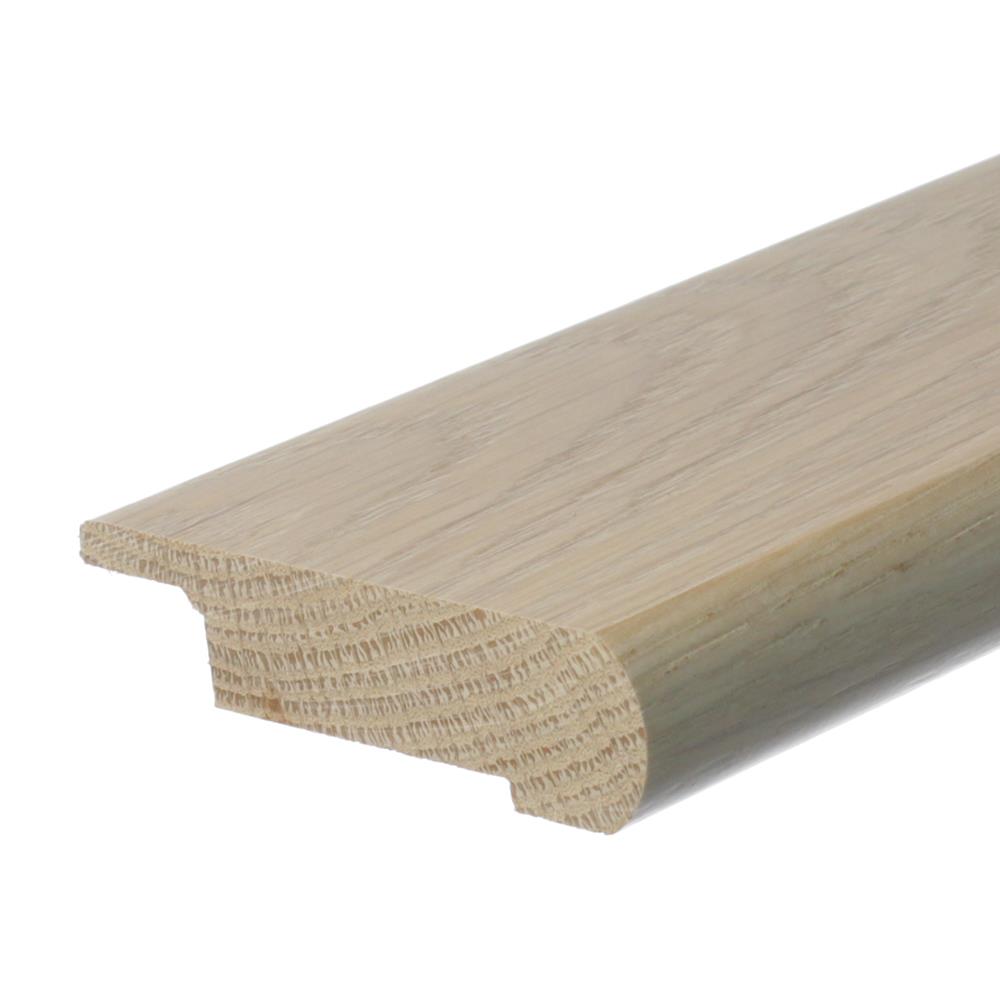Flexco Alabaster 0.75-in T x 0.75-in W x 78-in L Solid Wood Quarter Round