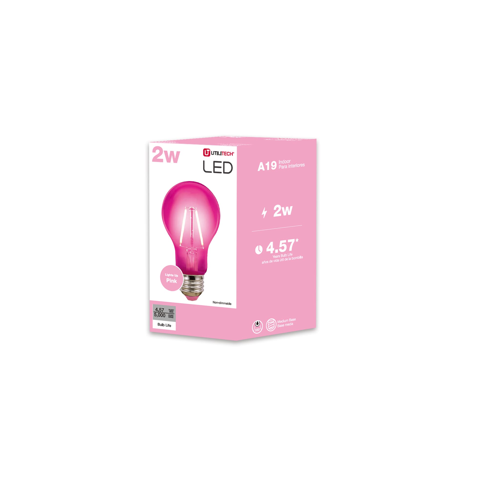 Utilitech YGA16A15-A19CLPK2W Led-Lights - View #3