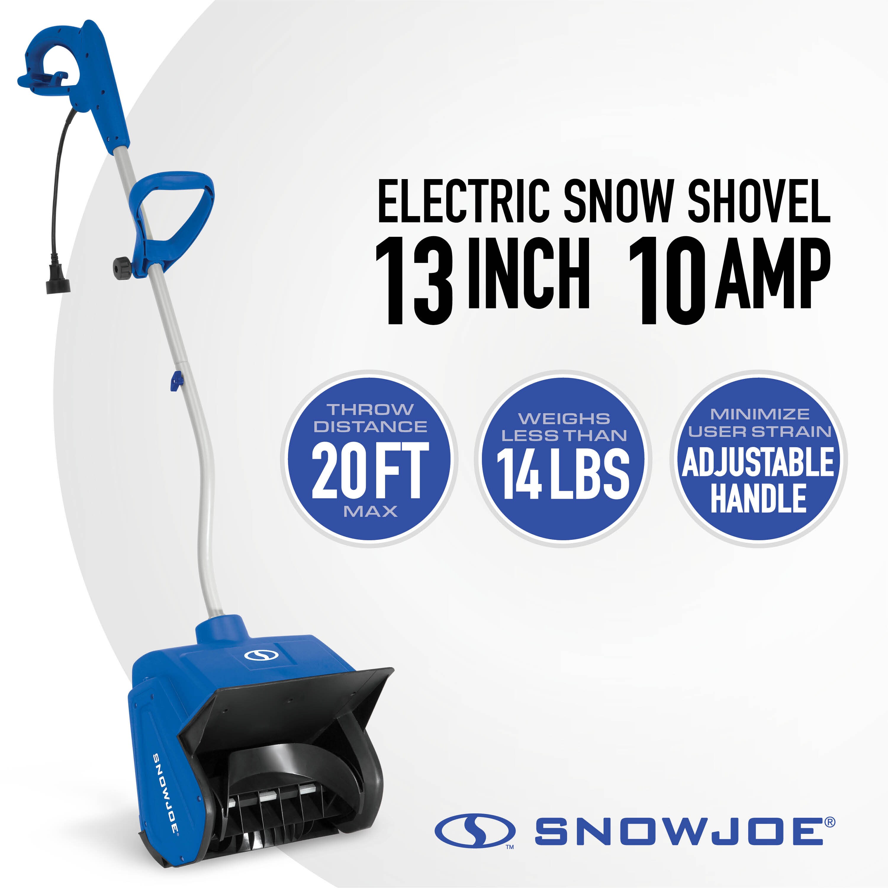 Snow Joe 13-in Single-stage Push with Auger Assistance Electric Snow Blower  Powered Snow Shovel in the Snow Blowers department at