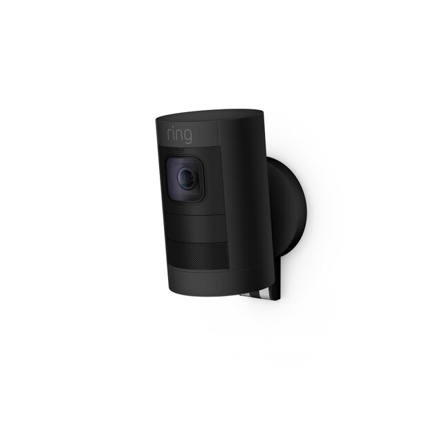 Accumulatie Staren Bermad Ring Certified Refurbished Stick Up Cam Battery - Battery-operated Wireless  Smart Outdoor Security Camera - Black at Lowes.com