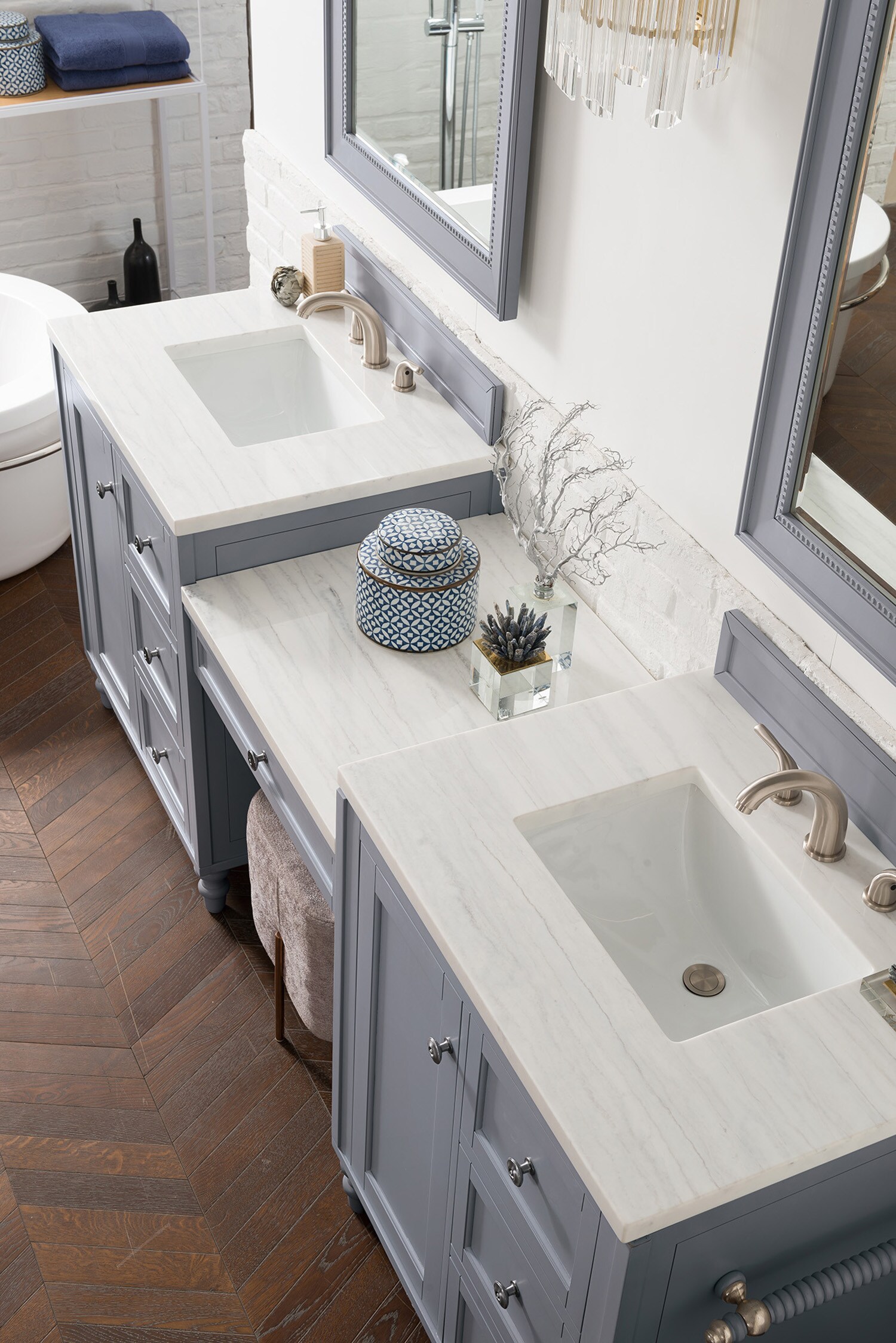 James Martin Vanities 301-V86-SL-DU-3AF Bath-Vanity-Combo - View #3