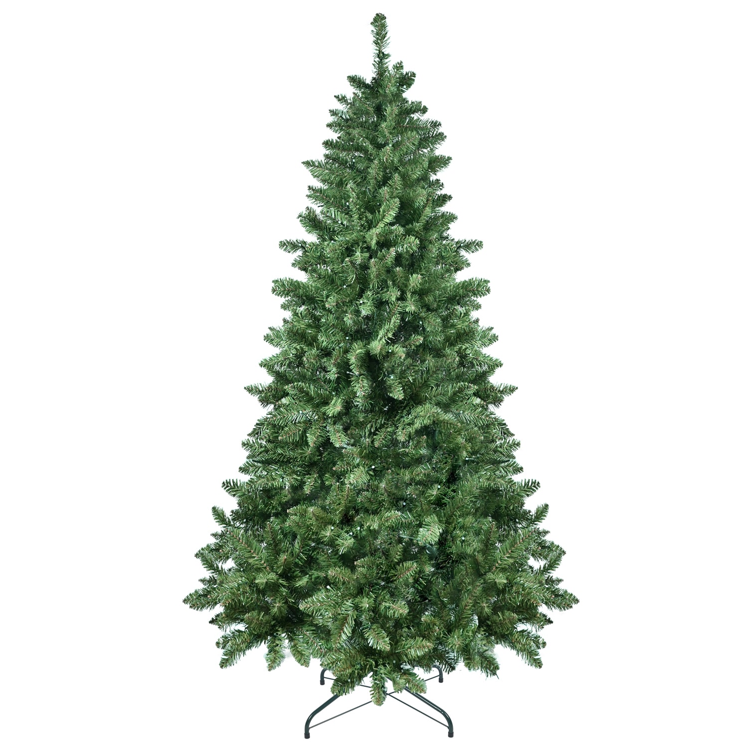 AAZJ NBC-CM64203UL 7-ft Pencil pine Pre-lit Pencil Artificial Christmas Tree with Multicolor LED Lights