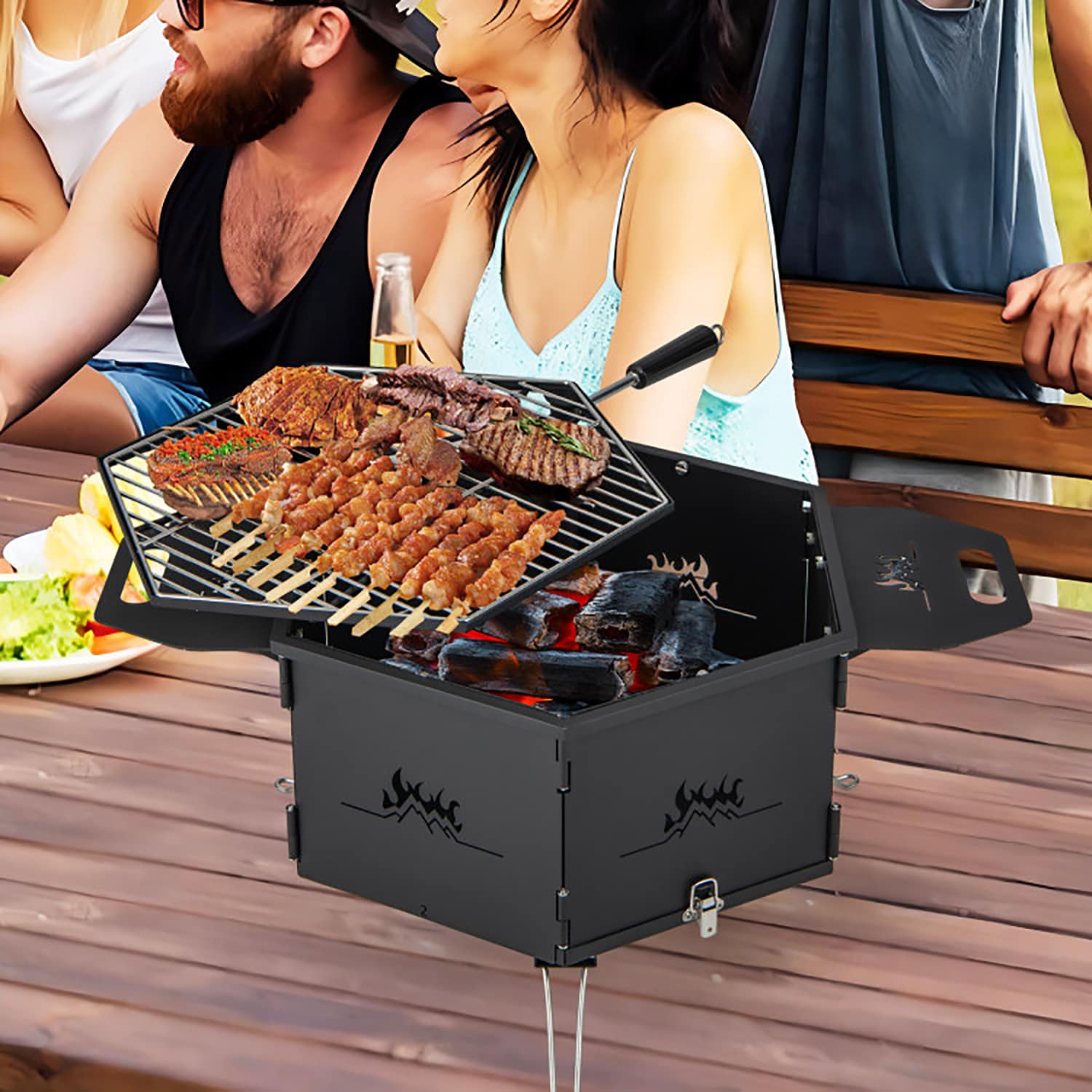 GZMR MO-NP11459 Tabletop-Grills - View #3