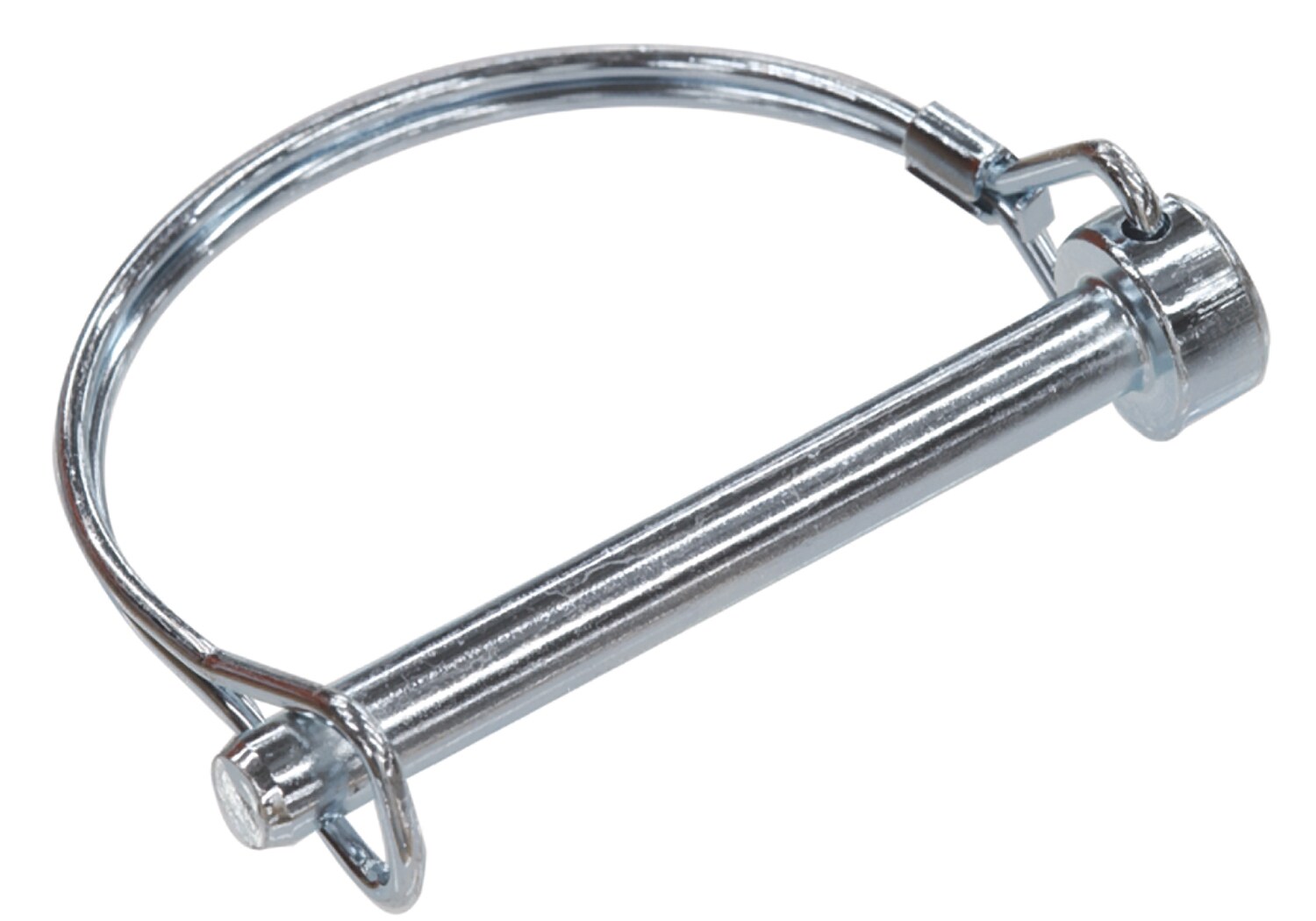 Hillman 58528 2 Inch Silver Round wire lock pin Pin/Clip 4 -Pack
