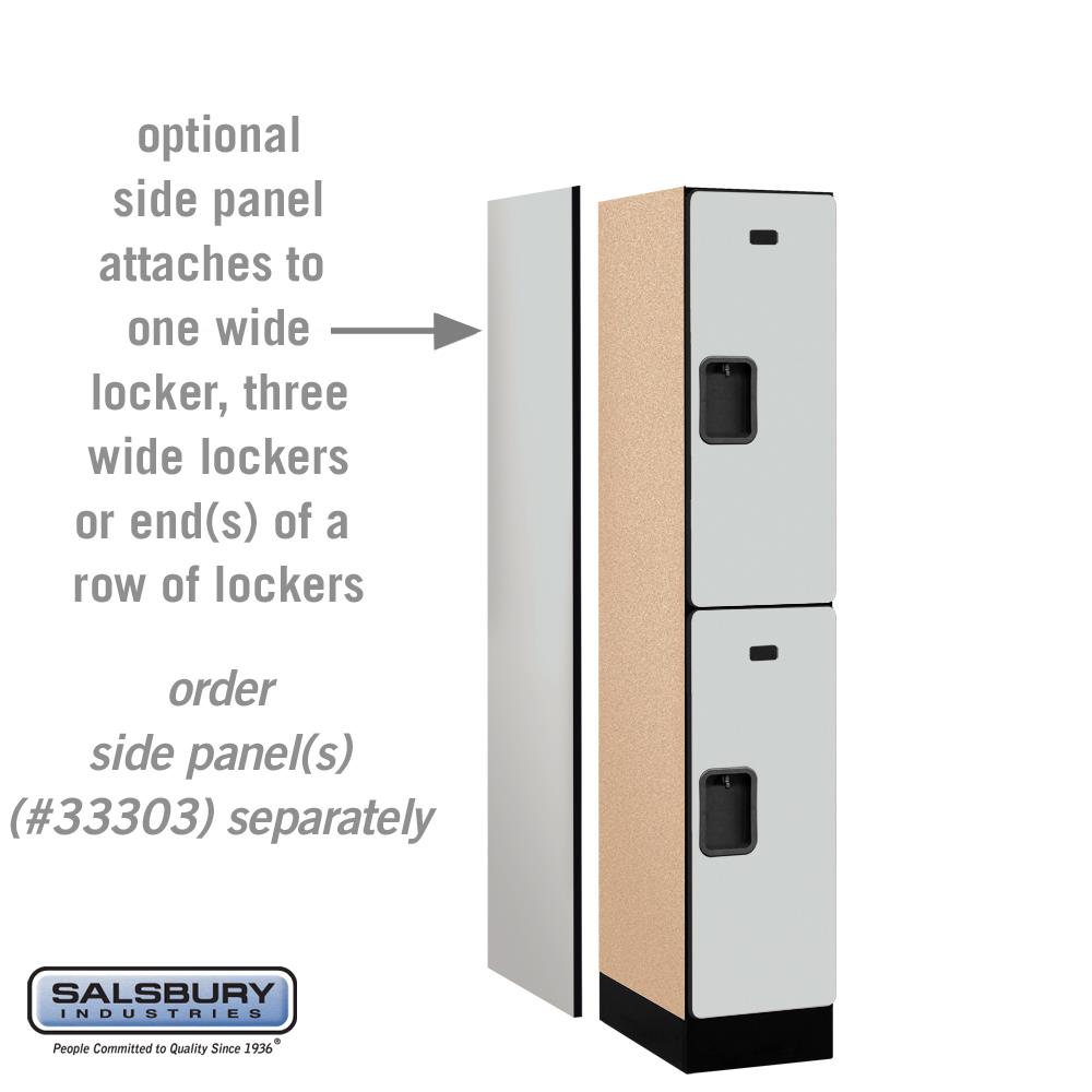 SALSBURY INDUSTRIES 32158GRY Storage-Lockers - View #2