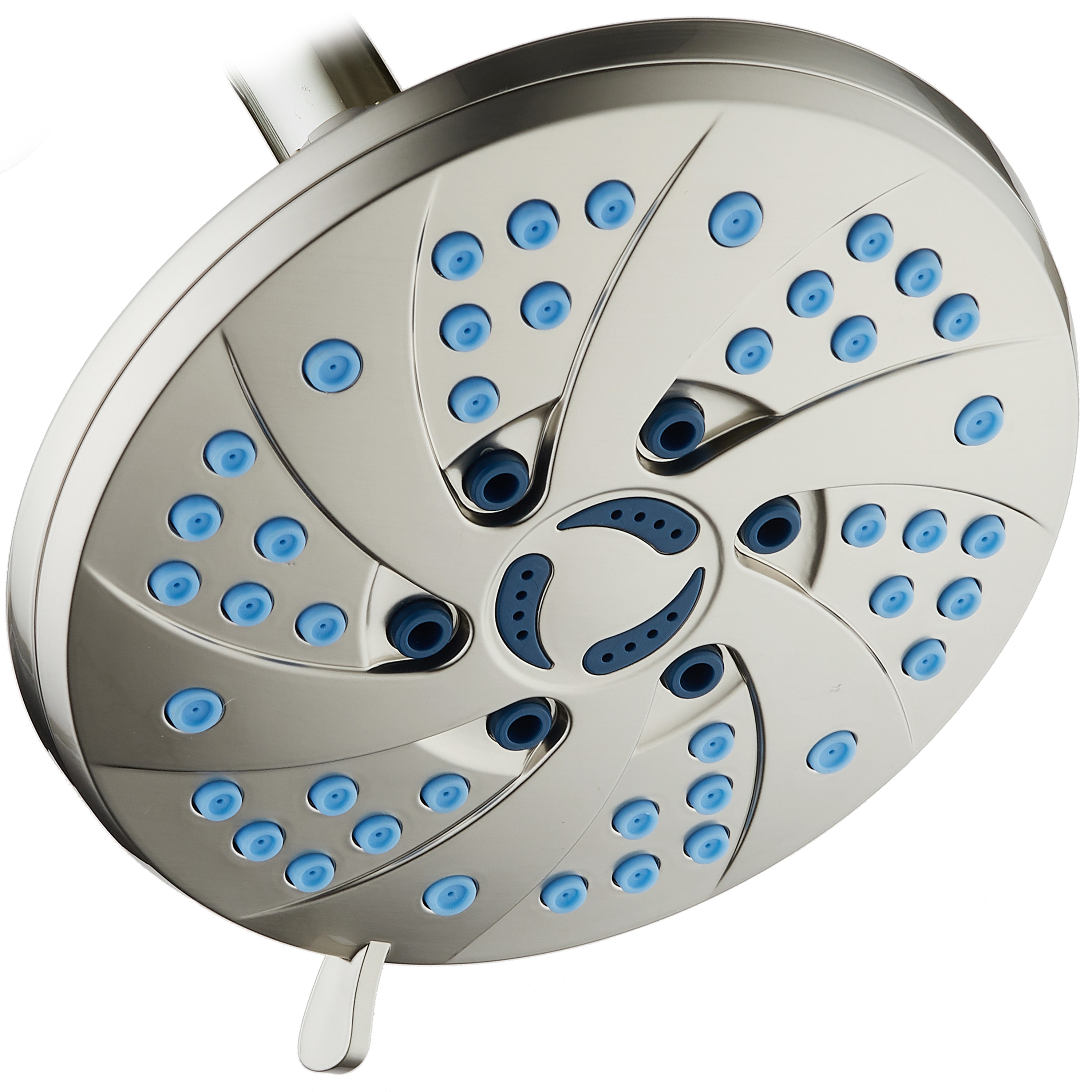 AquaCare 4252 6.0 -Spray Satin Nickel 6-in Round Fixed Rain Shower Head 2.5 GPM