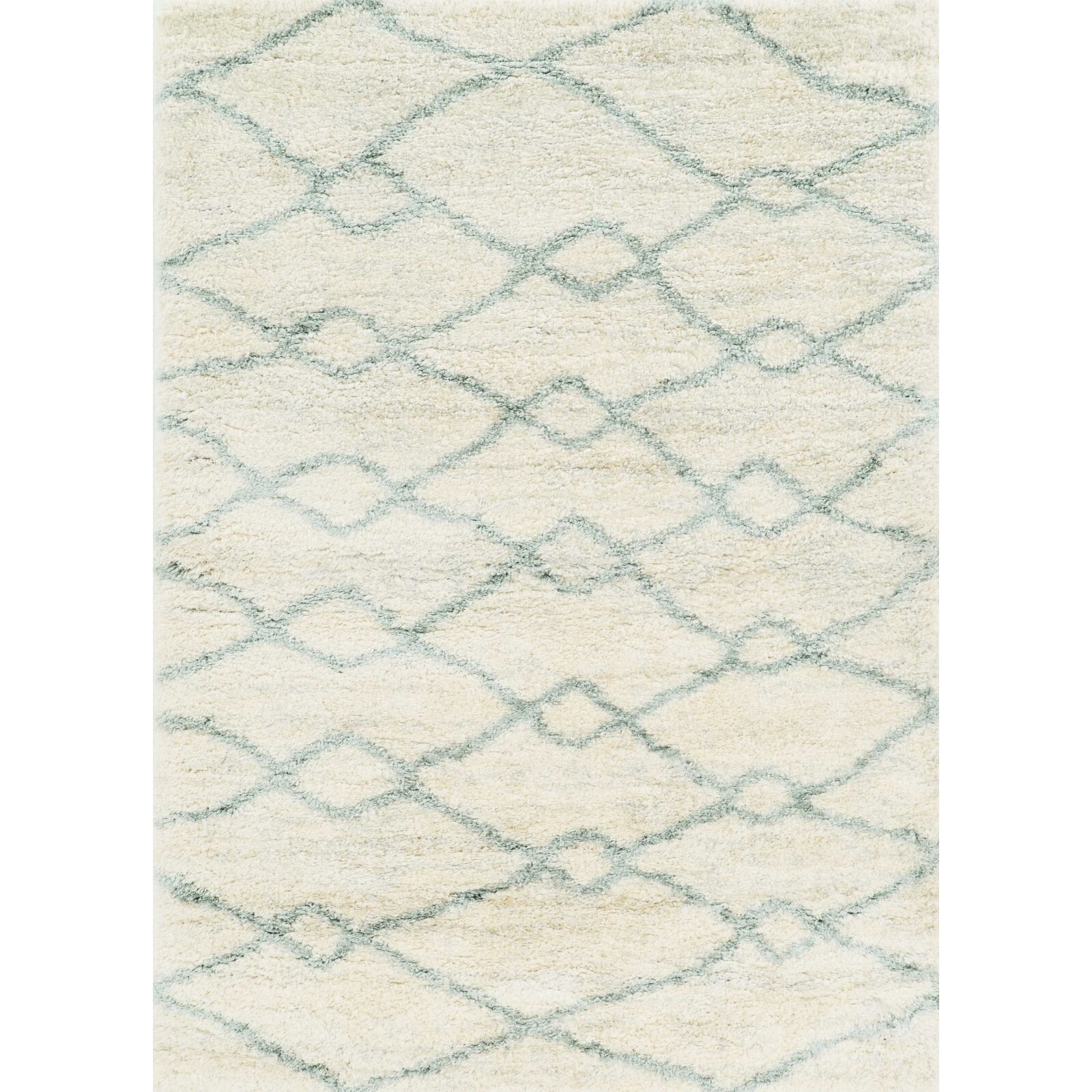 HomeRoots 353906 Bernadette 3 X 5 (ft) Gray and Ivory Indoor Abstract Area Rug