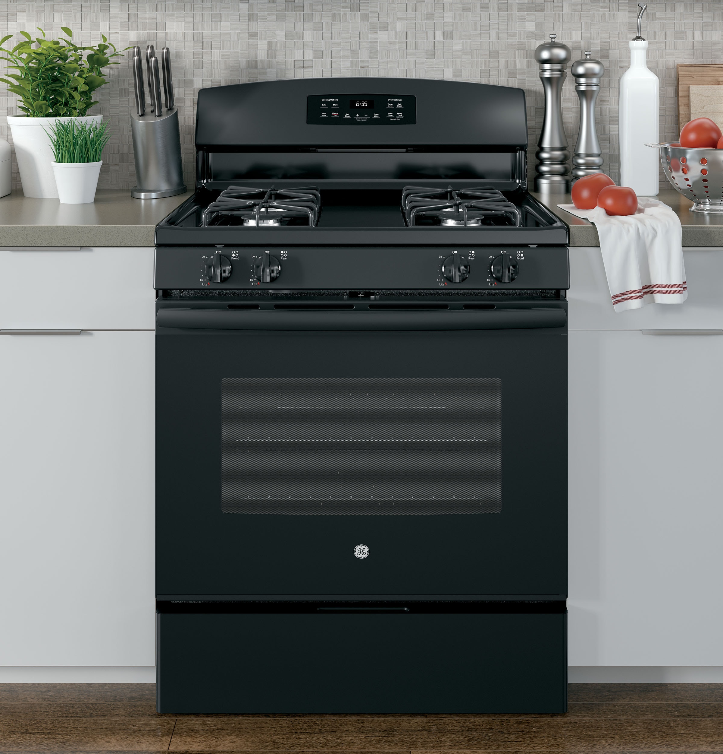GE JGB635DEKBB Freestanding-Gas-Ranges - View #10