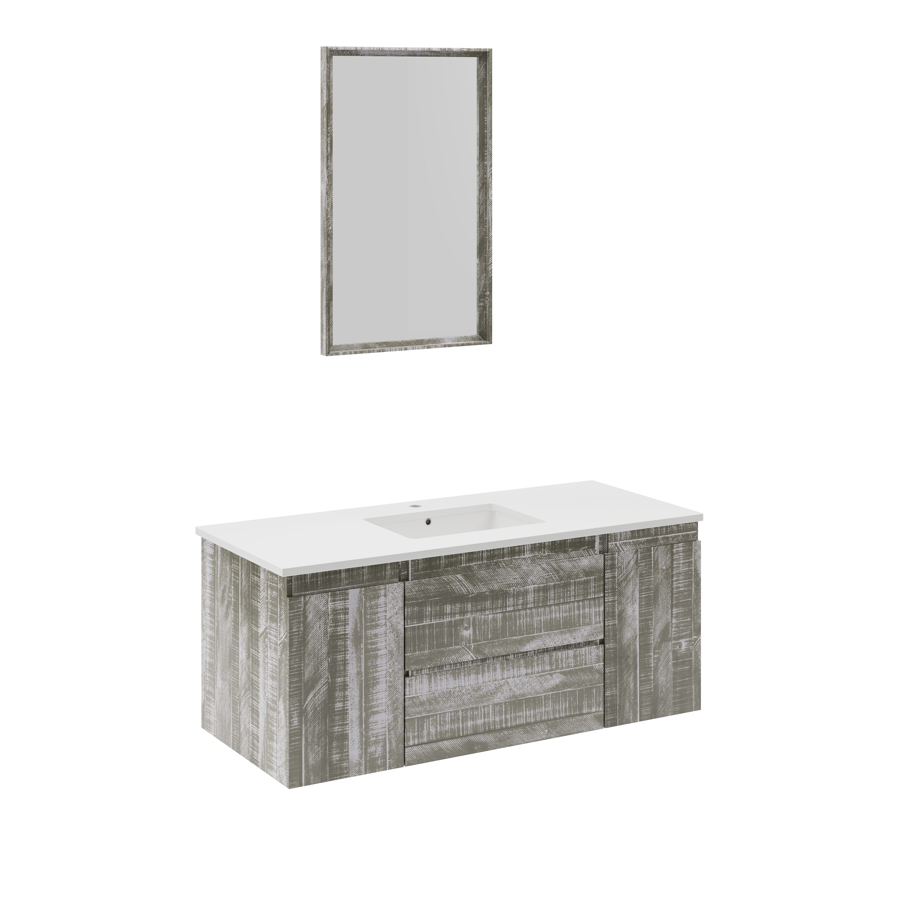 Fresca FVN31-122412ASH Bath-Vanity-Combo - View #2