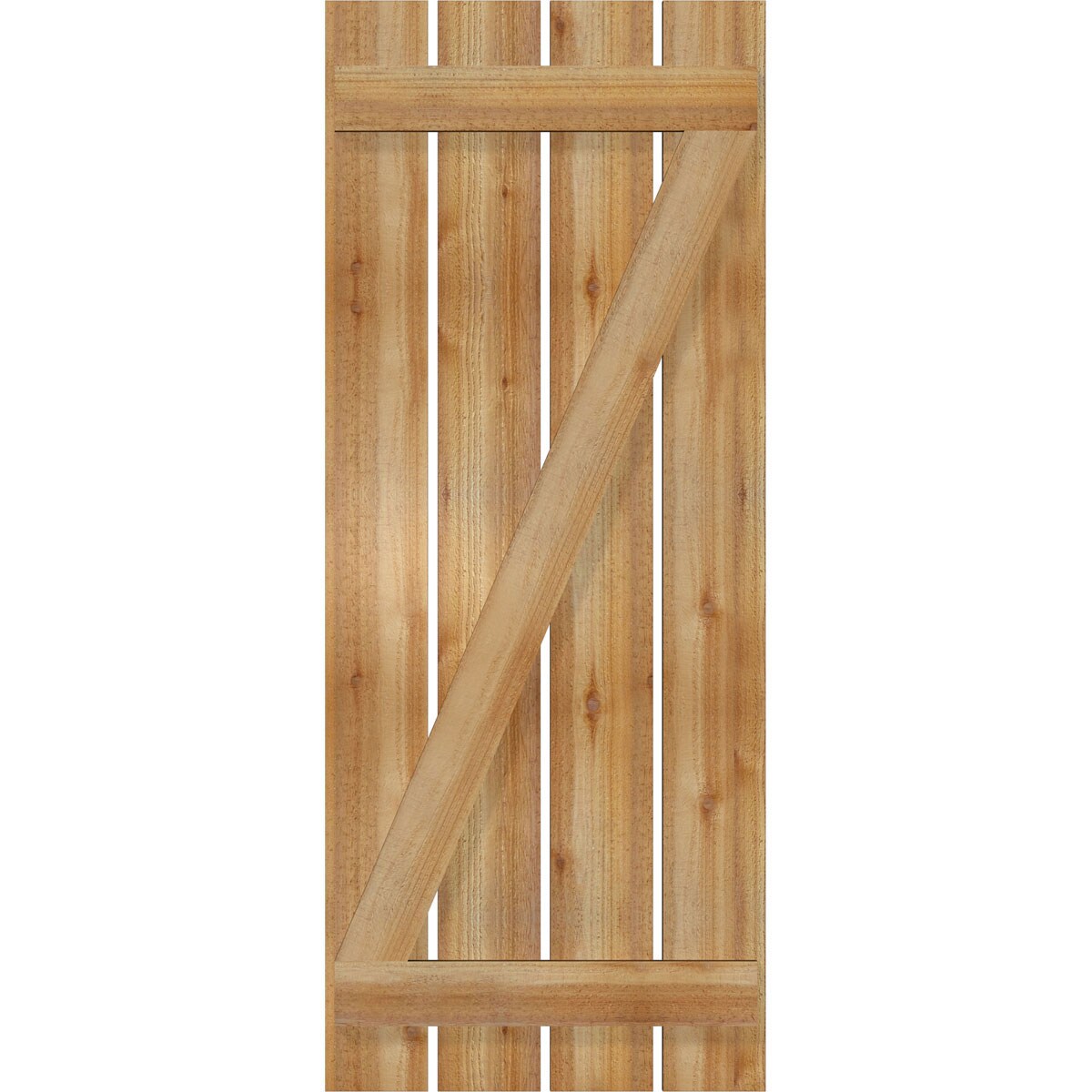 Ekena Millwork RBS06Z23X057RWR Exterior-Shutters - View #5