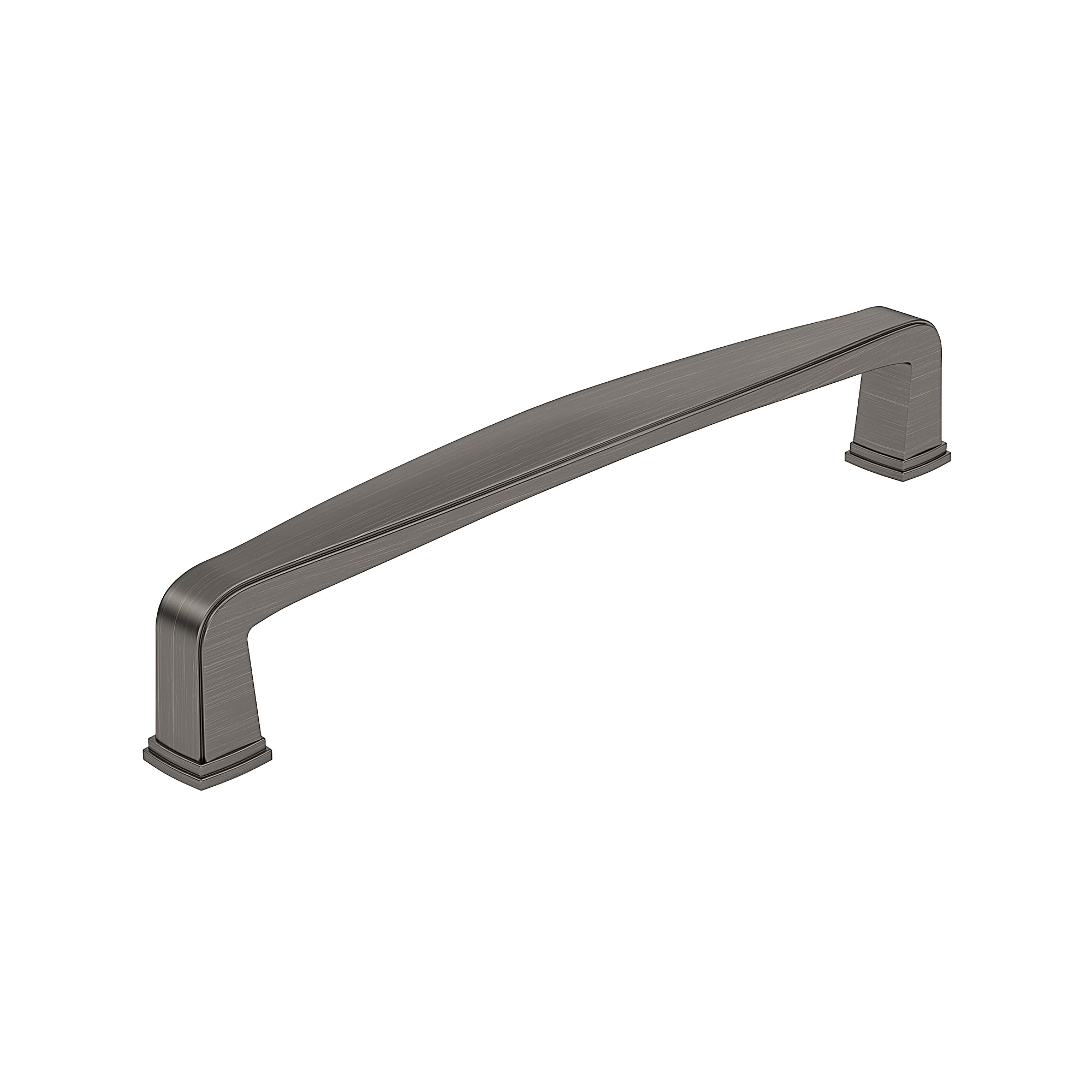 Richelieu BP810128143 Charlemagne 5-1/16-in , 128mm Center to Center Antique Nickel Rectangular Handle