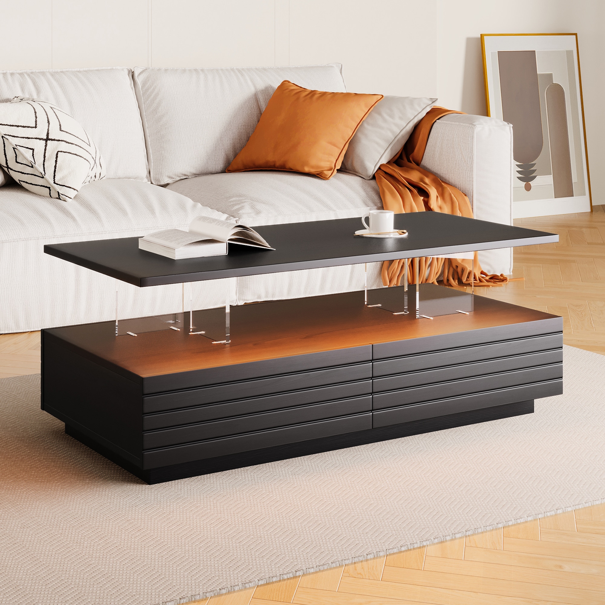 ModernLuxe L3P-N735P250962B Coffee-Tables - View #3