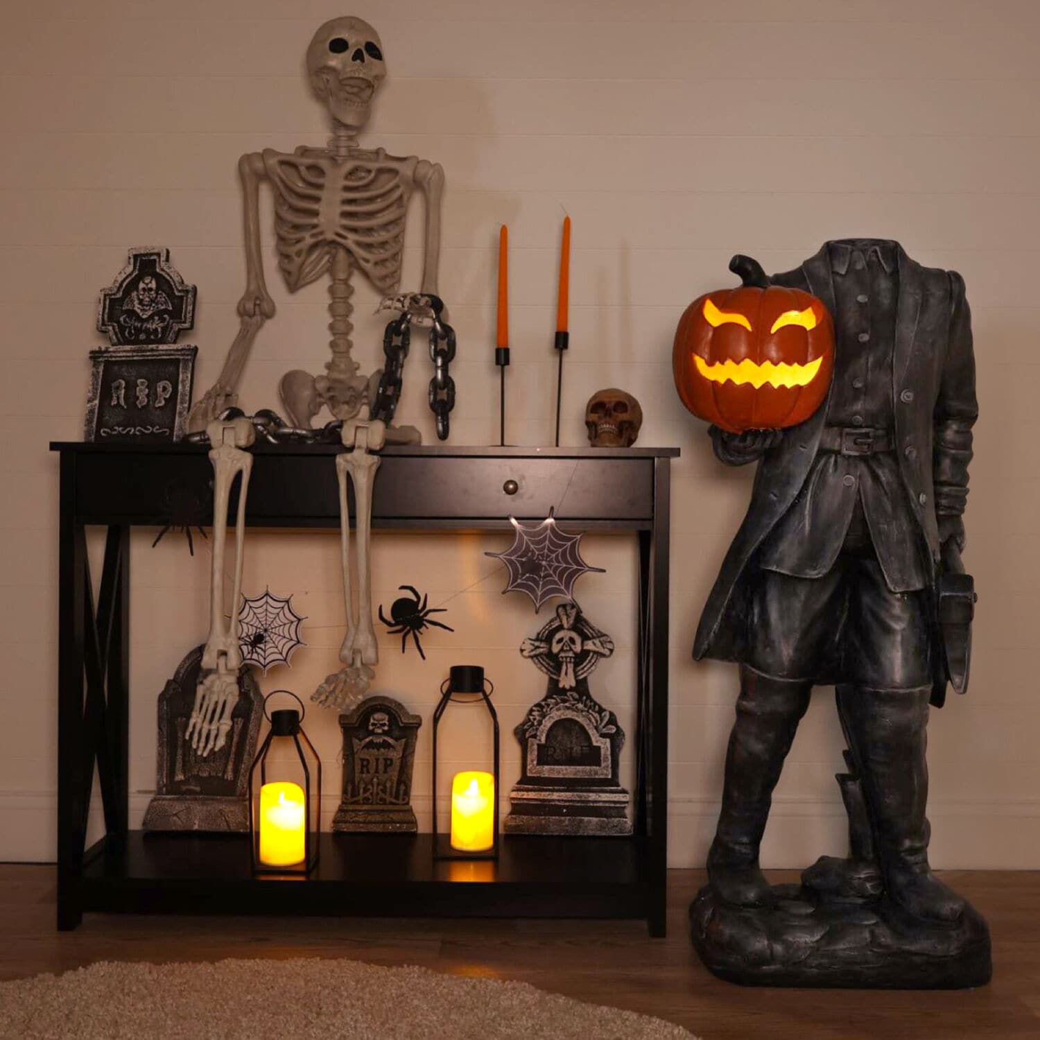 Haunted Hill Farm HHMG040-0HHM-BLK Outdoor-Halloween-Decor - View #7