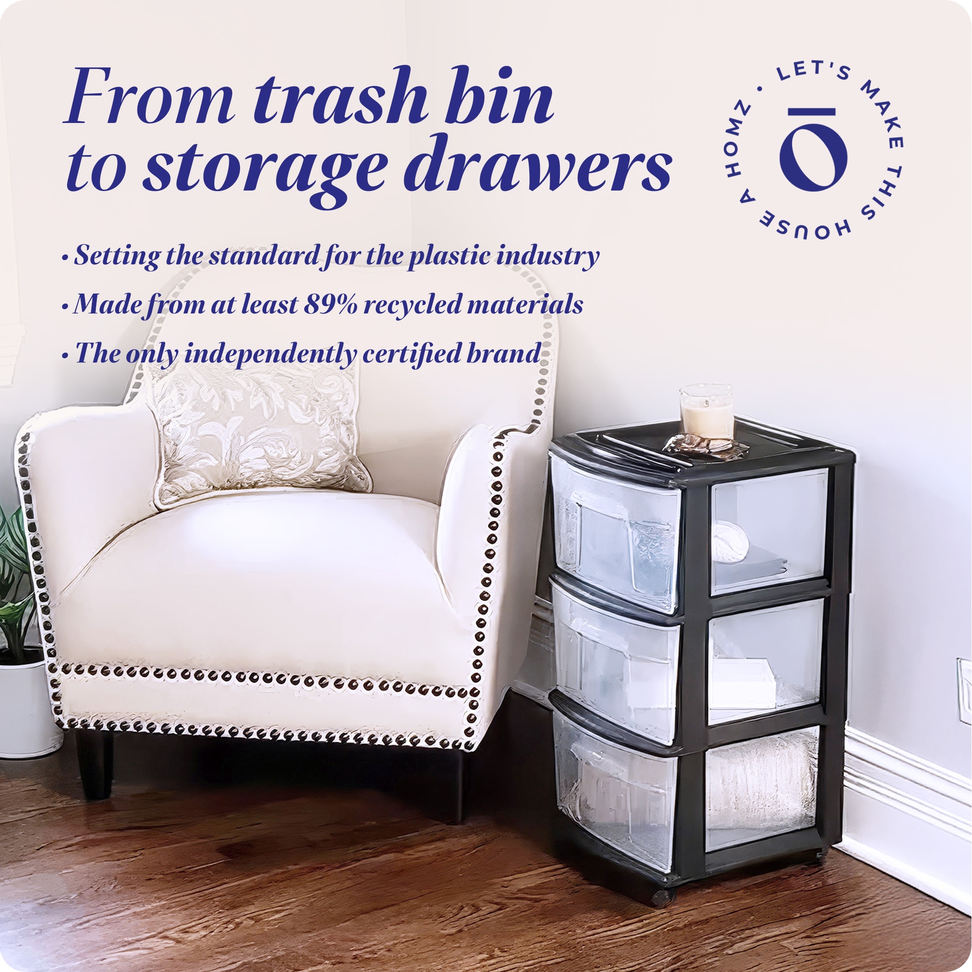 Homz Products 314606 Storage-Drawers - View #6