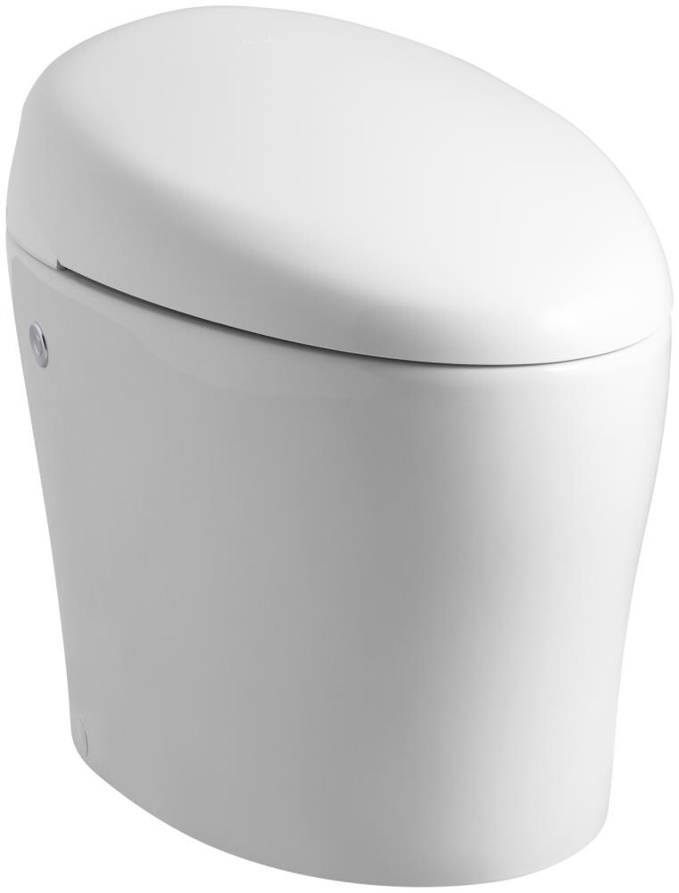 KOHLER 4026-0 Karing White Single Standard height Soft Close 1-piece Bidet 12-in Rough-In WaterSense Labeled 1.28 GPF