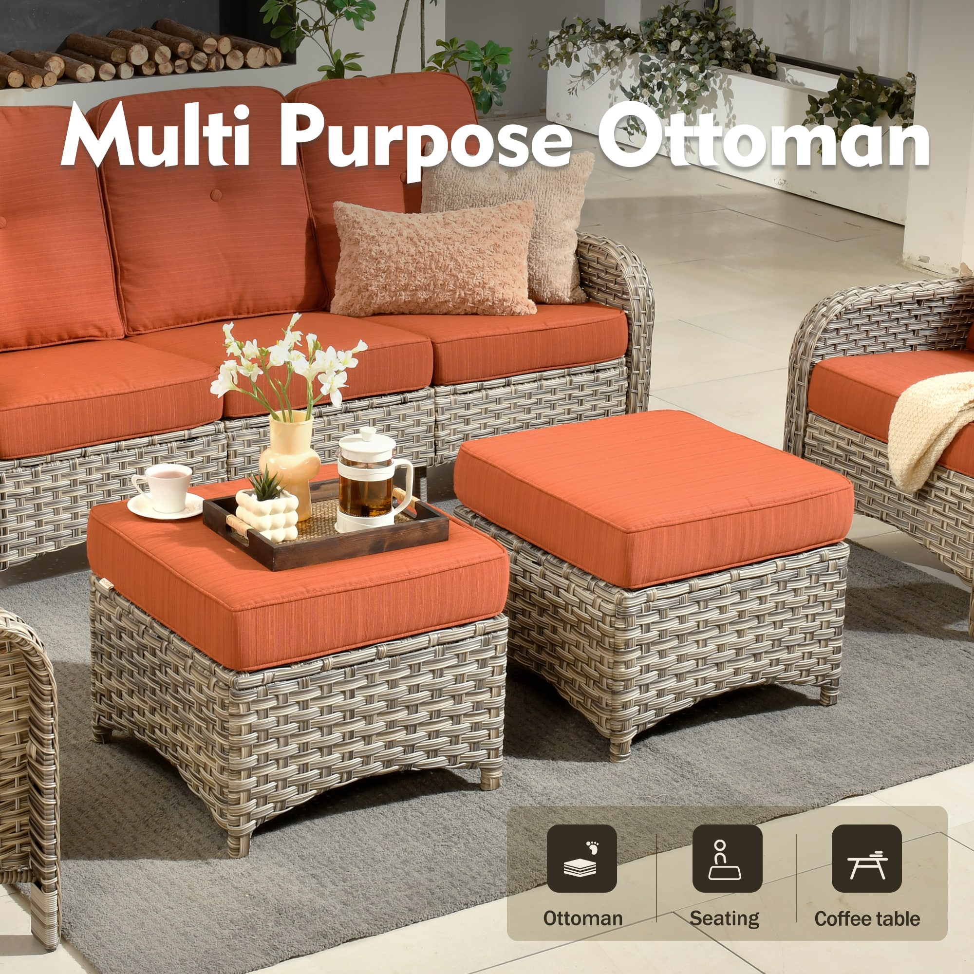 XIZZI XIVNC8073 Patio-Conversation-Sets - View #7