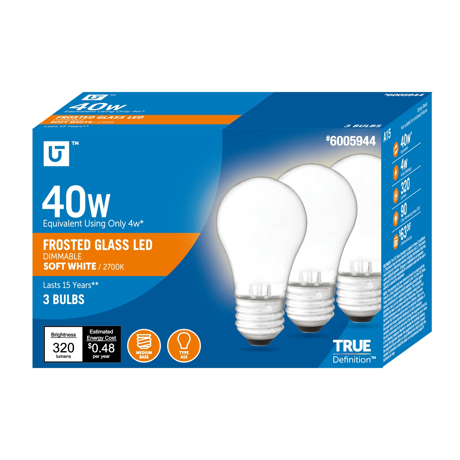 Utilitech 16A08-A15-F-4W-27 Led-Lights - View #3