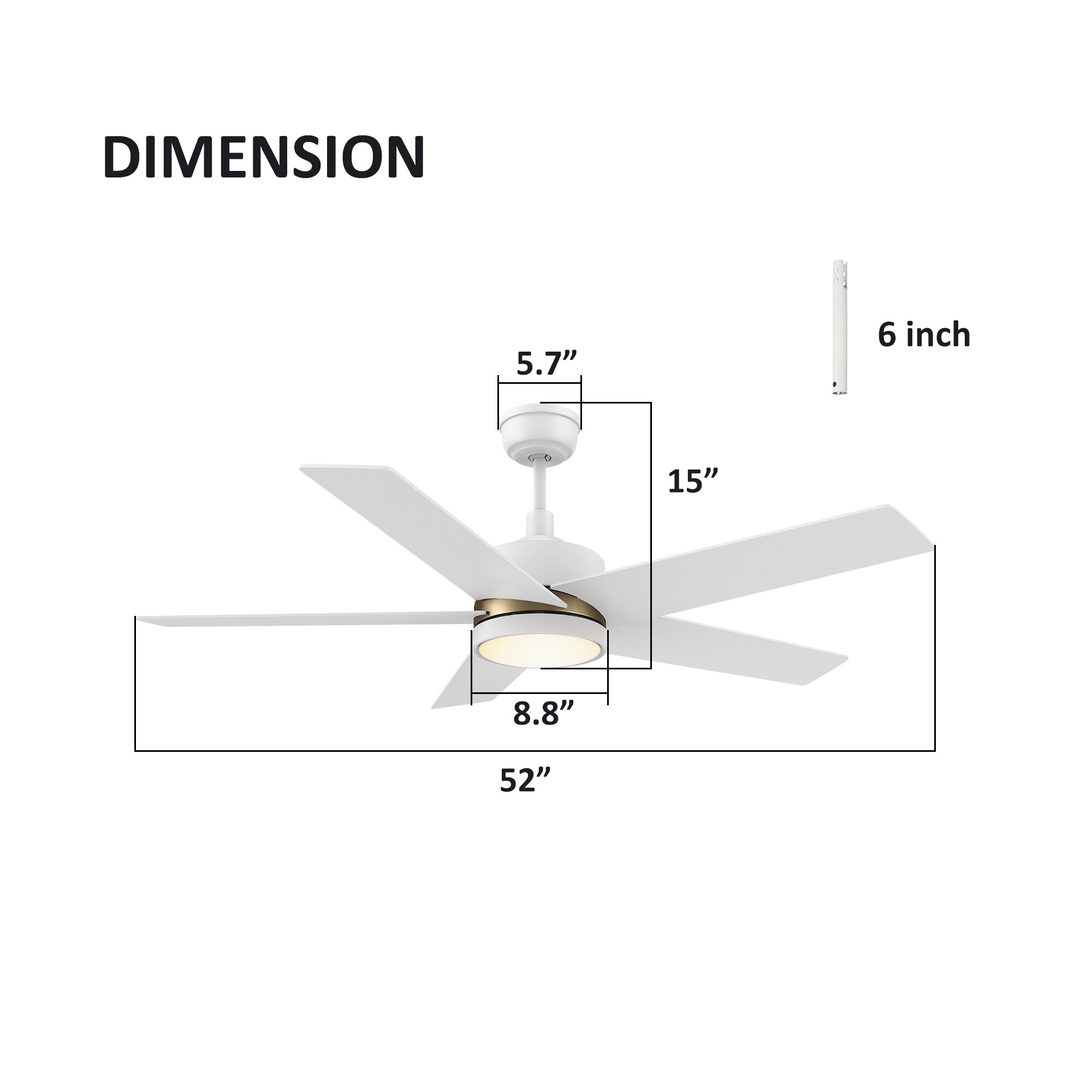 CARRO USA LS525E5-L12-W1-1A Ceiling-Fans - View #9